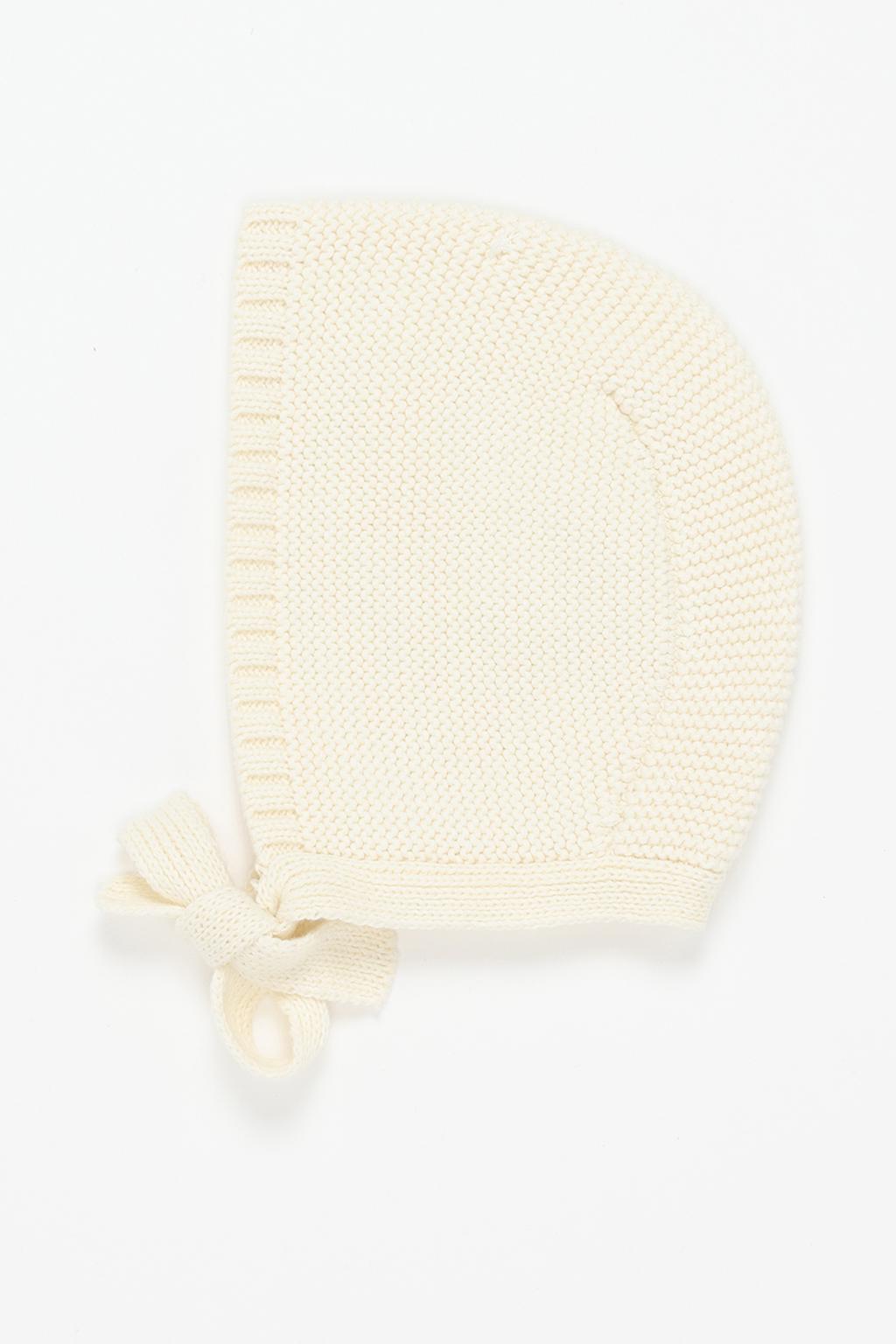 Basic knit bonnet