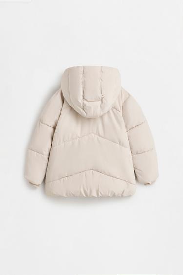 Quilted jacket — ECRU 2