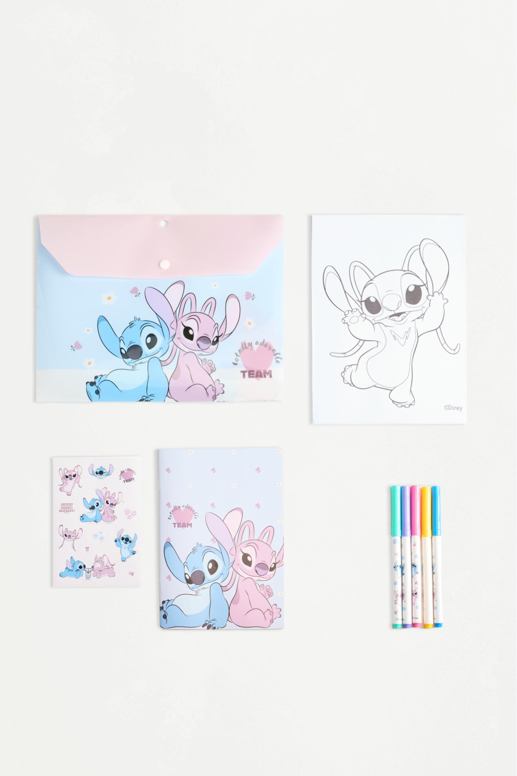Angel and Stitch ©Disney coloring set — SKY BLUE
