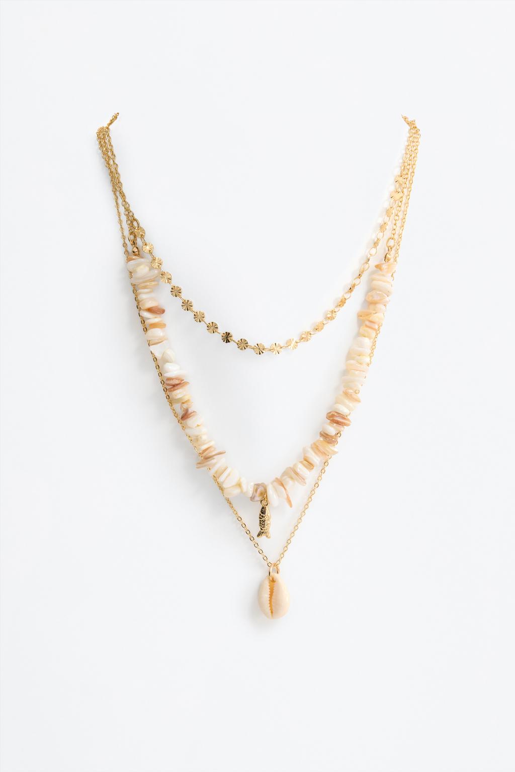 Collar múltiple conchas