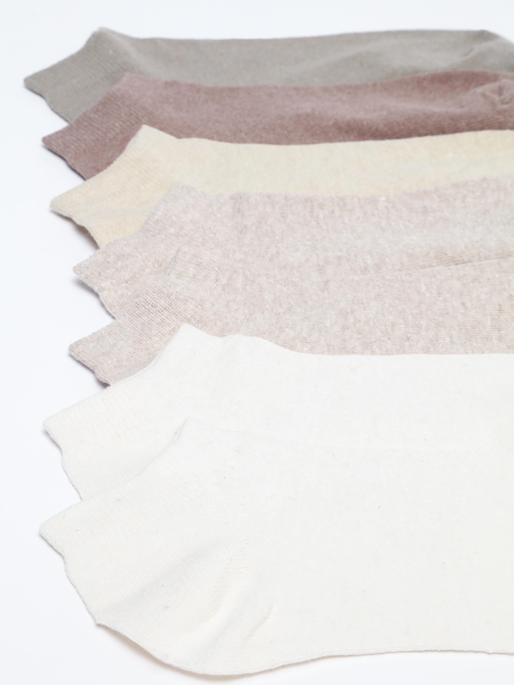 Ankle socks (Pack 7) — ECRU
