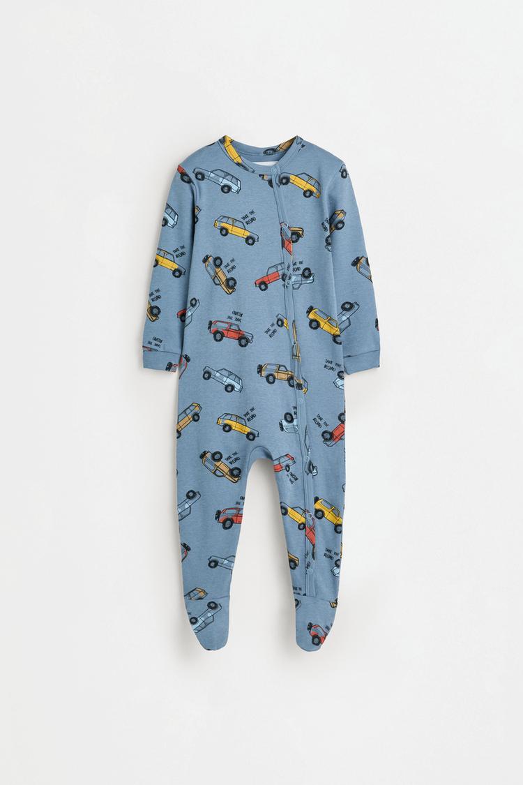 Printed pyjamas — DARK BLUE