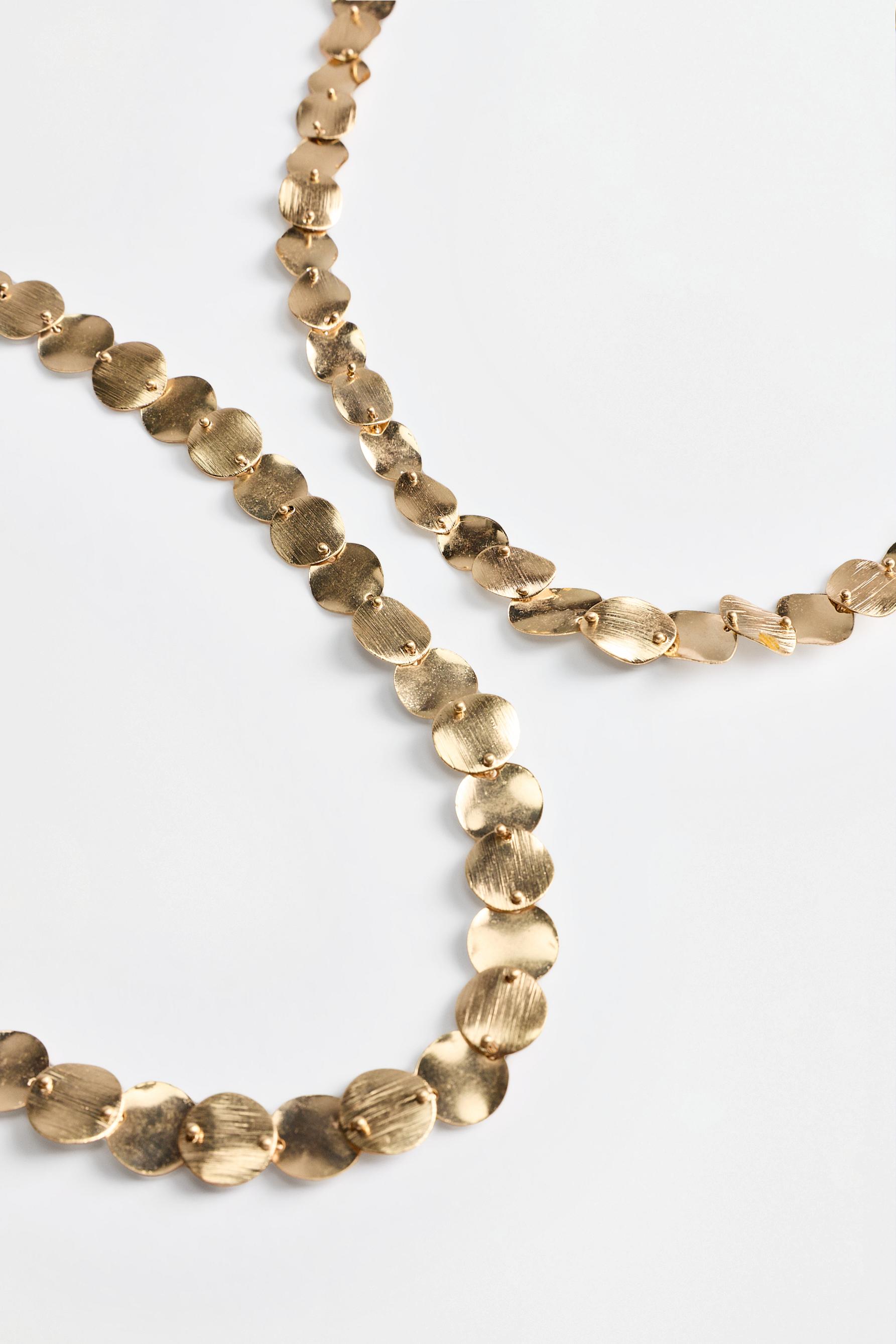 Medallion Necklaces (2-Pack) — GOLD