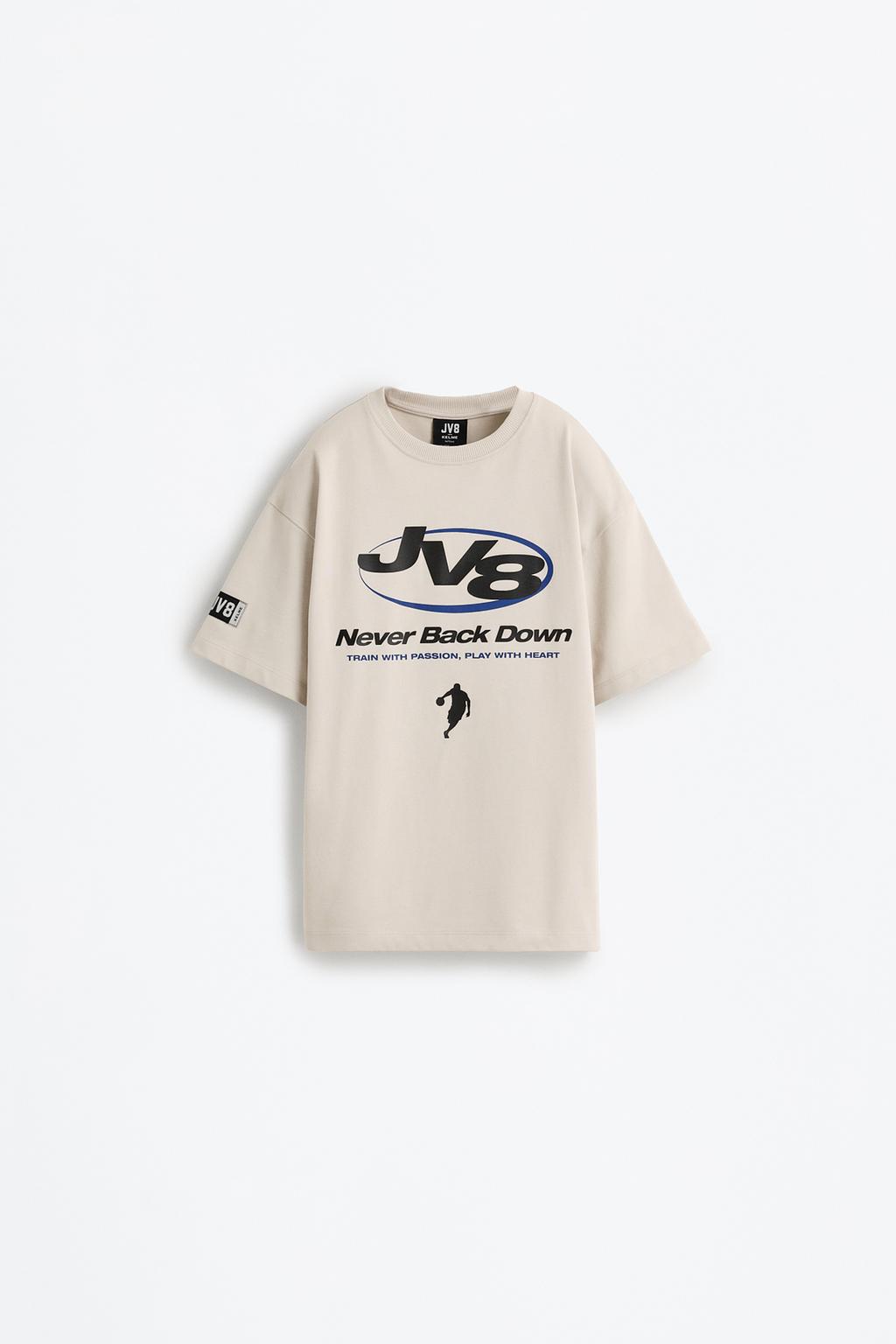 Kelme JV8 x Lefties rubberised T-shirt