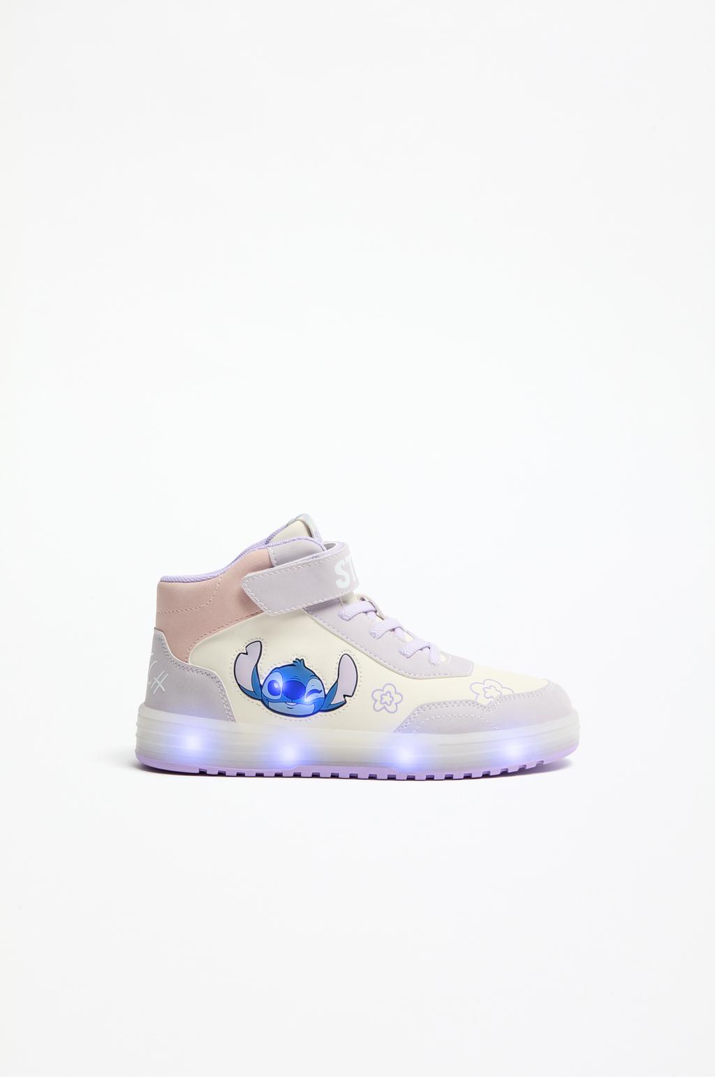 Lilo & Stitch ©Disney high-top sneakers with lights