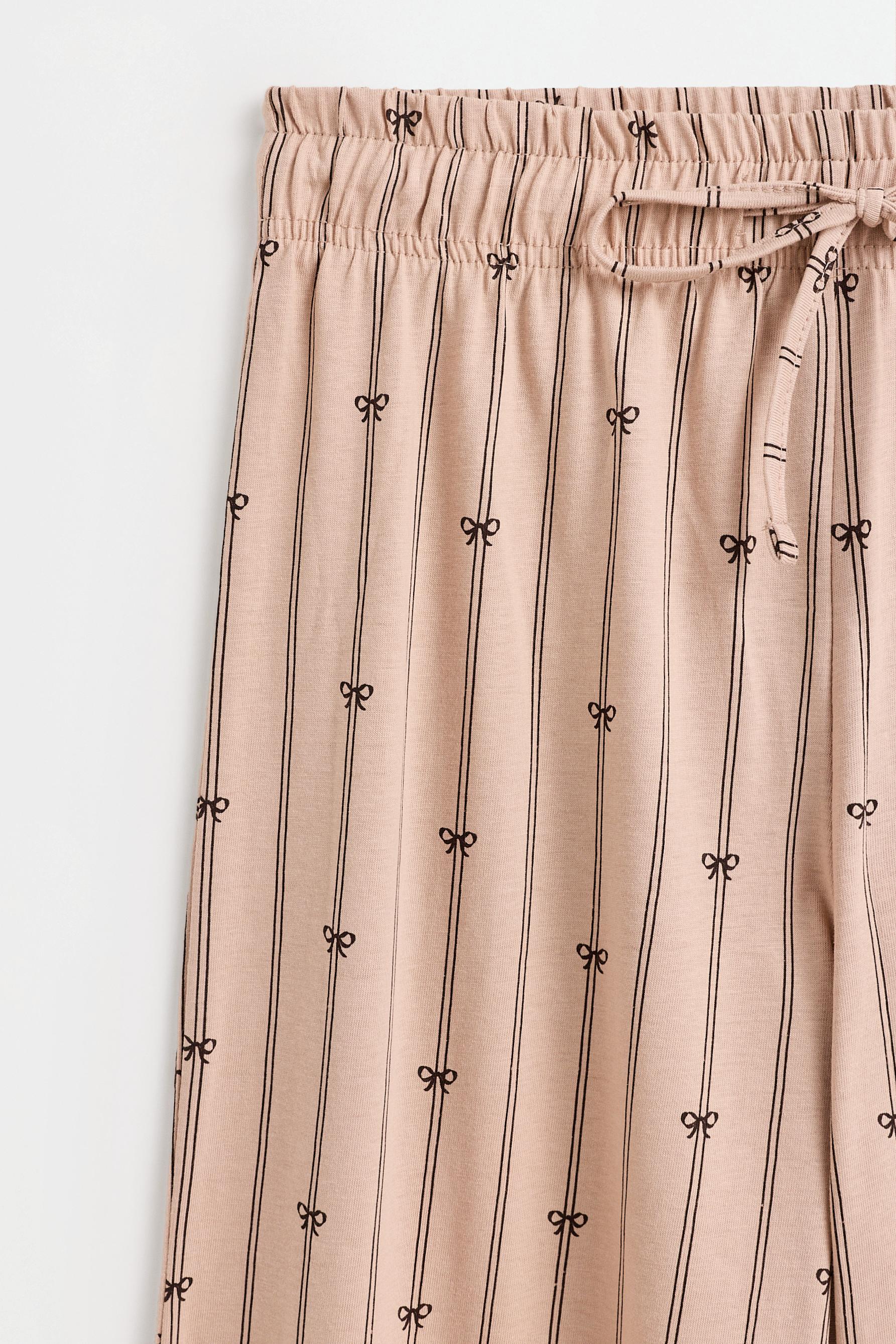 Printed pyjamas — BROWN