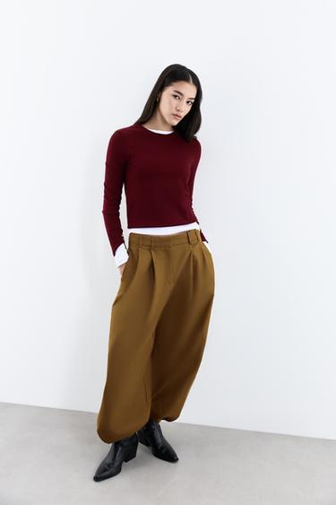 Sarouel trousers — KHAKI 5