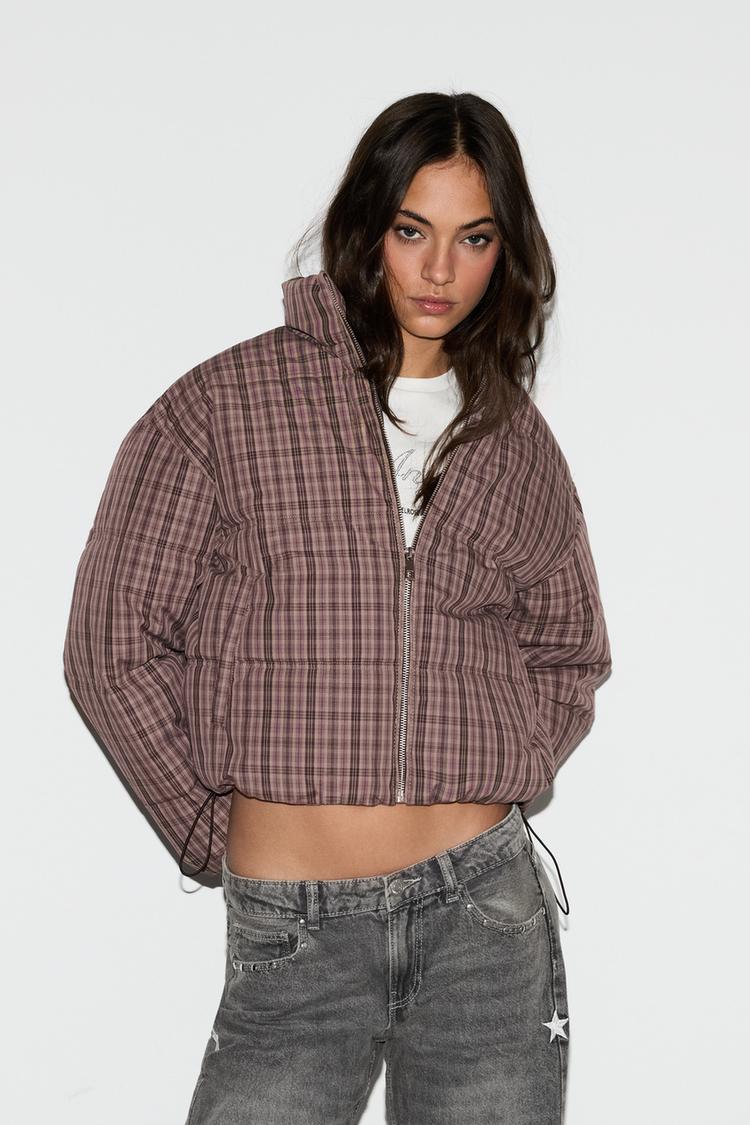 Quilted jacket — Mauve