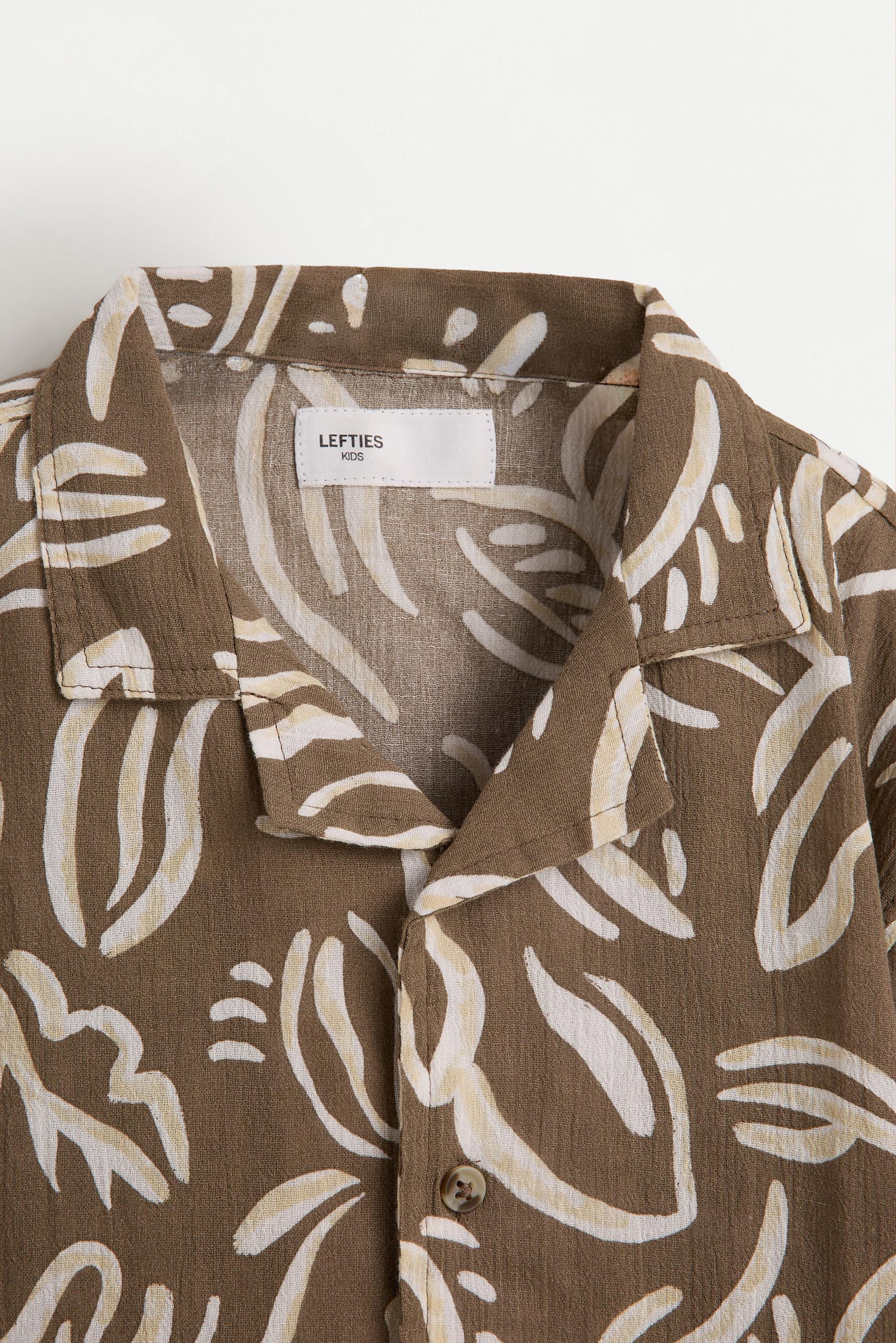 Printed Shirt — MINK