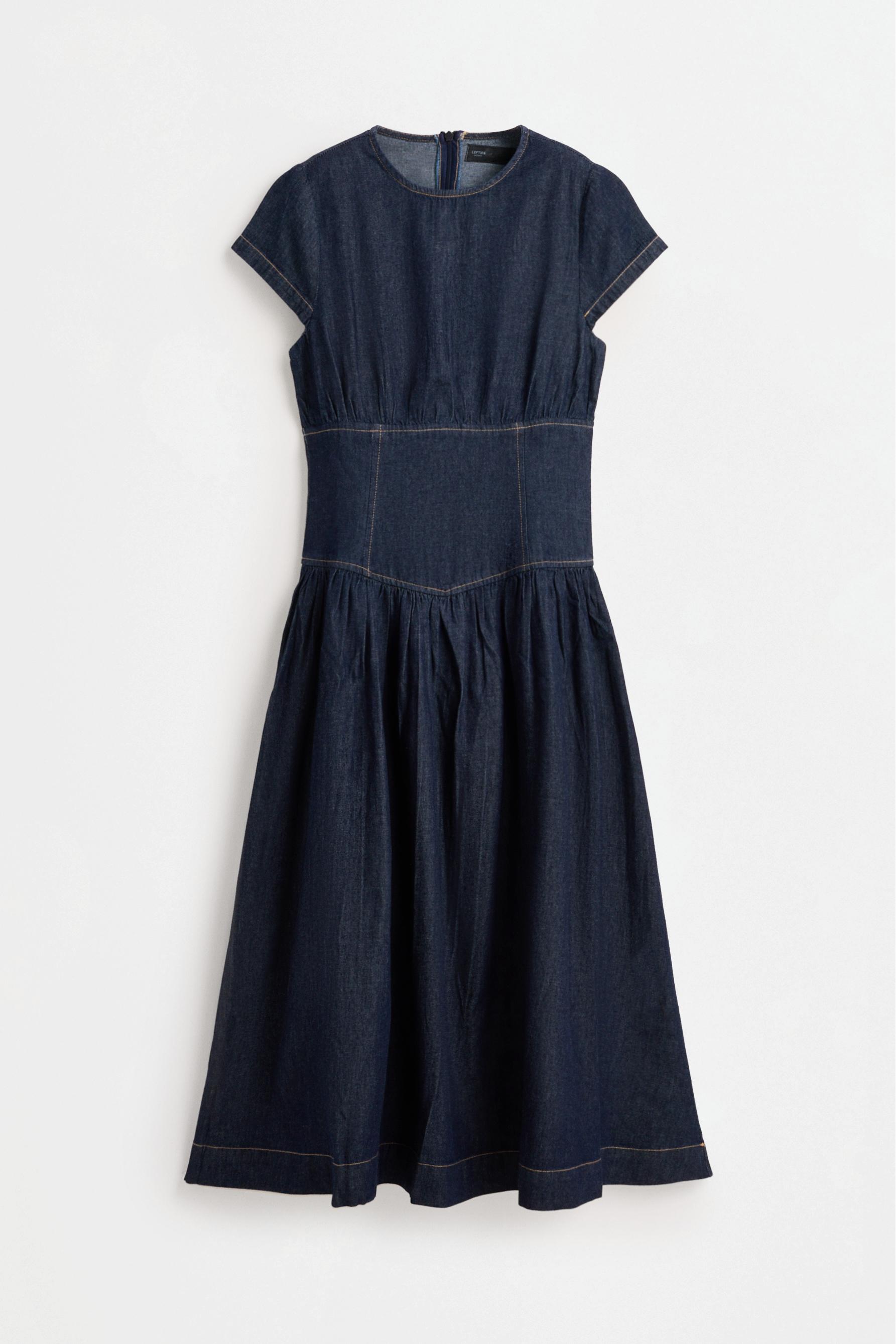 Vestido midi cinturilla