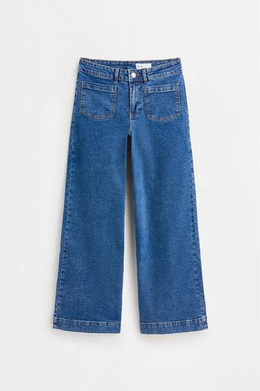 Culotte pocket jeans — INDIGO 6