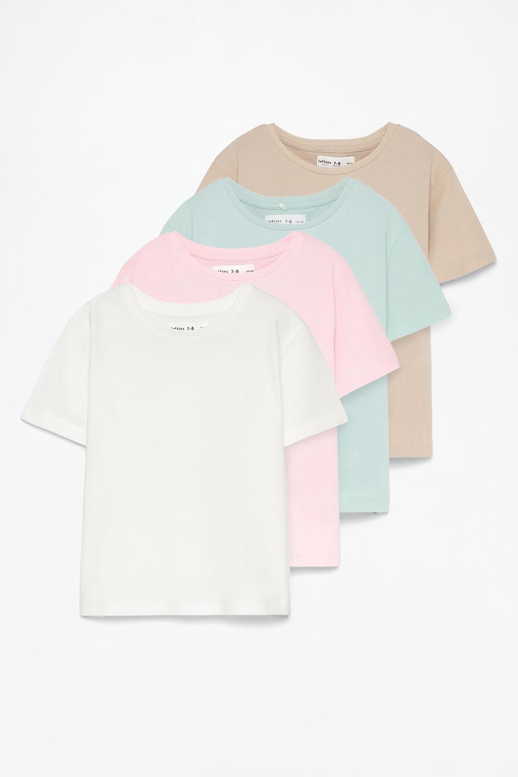 4-pack of basic T-shirts