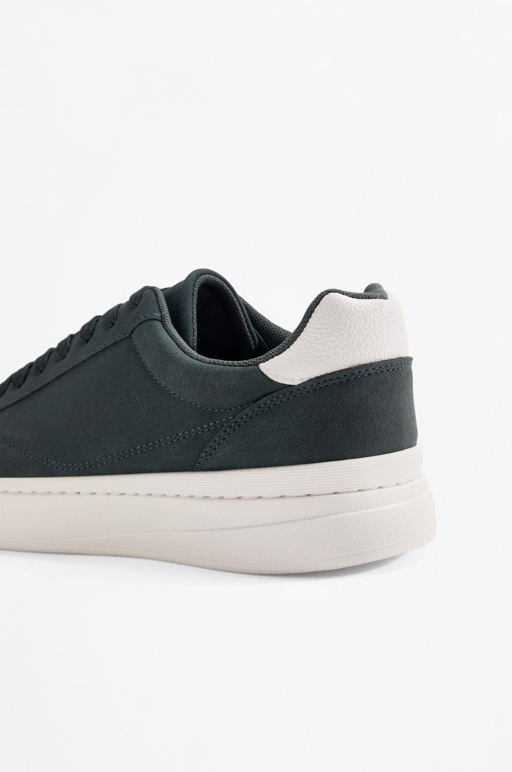Casual flag sneakers — NAVY BLUE
