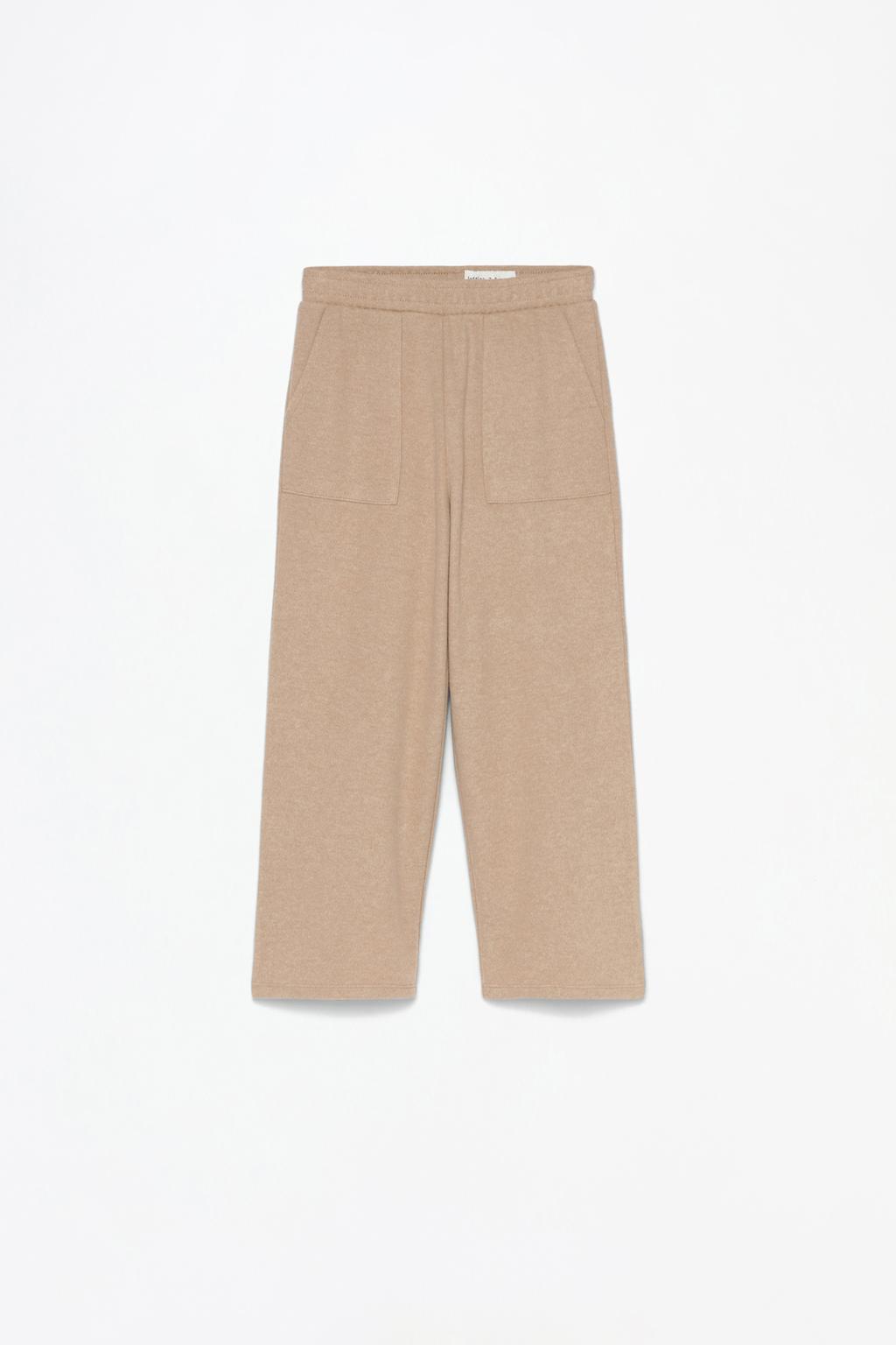 Bias cut trousers