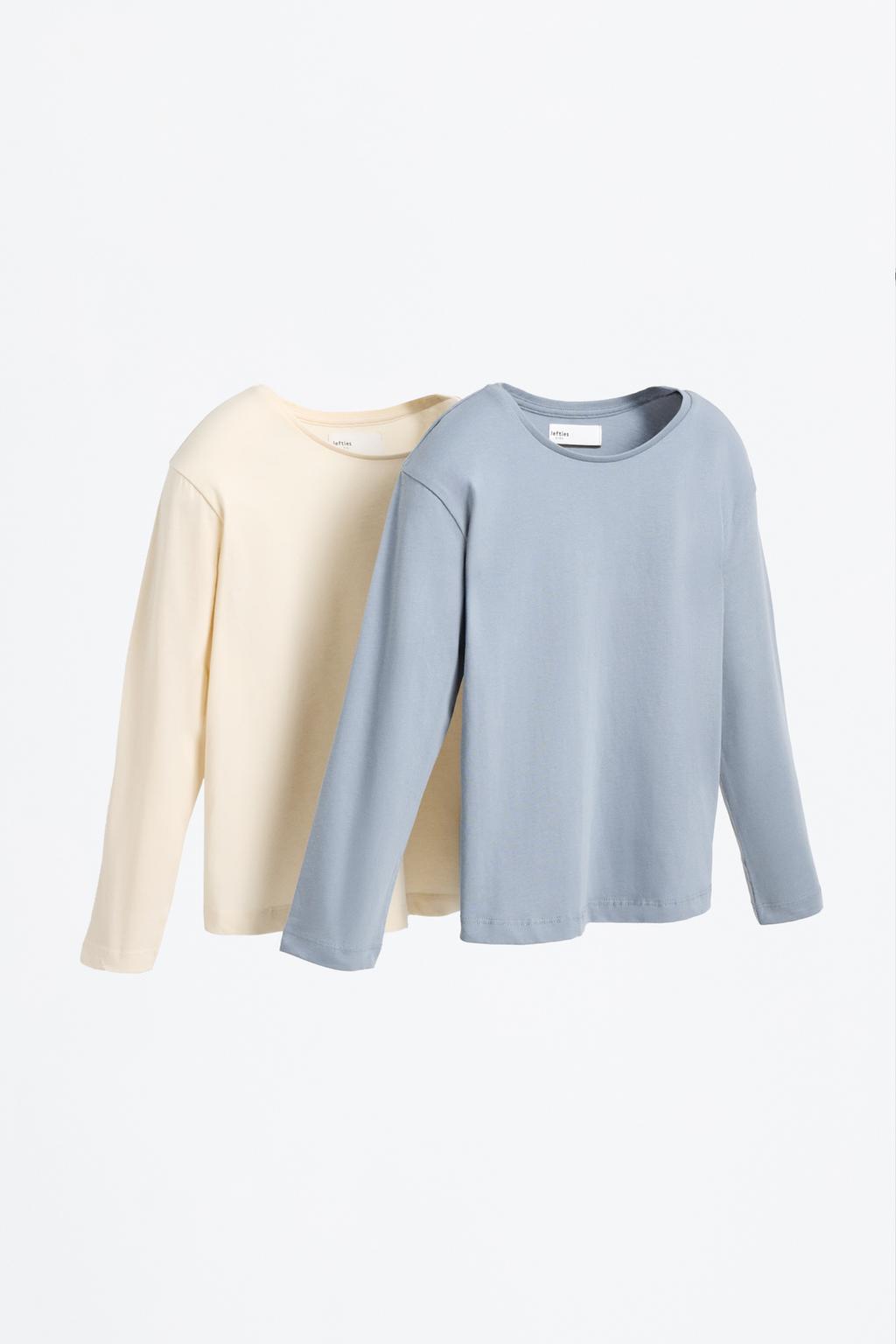 Pack of 2 basic long sleeve T-shirts