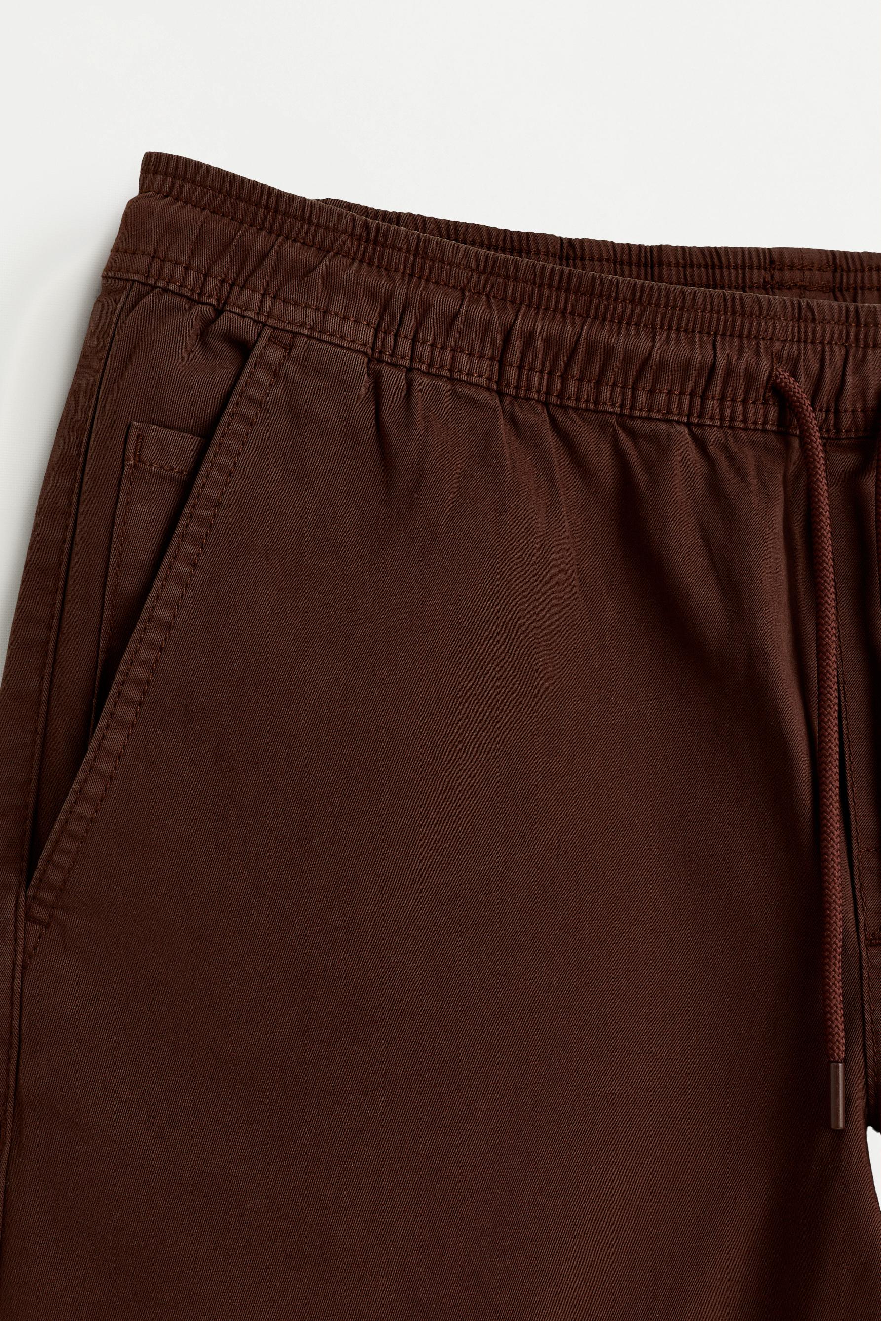Jogger Bermuda shorts — COPPER