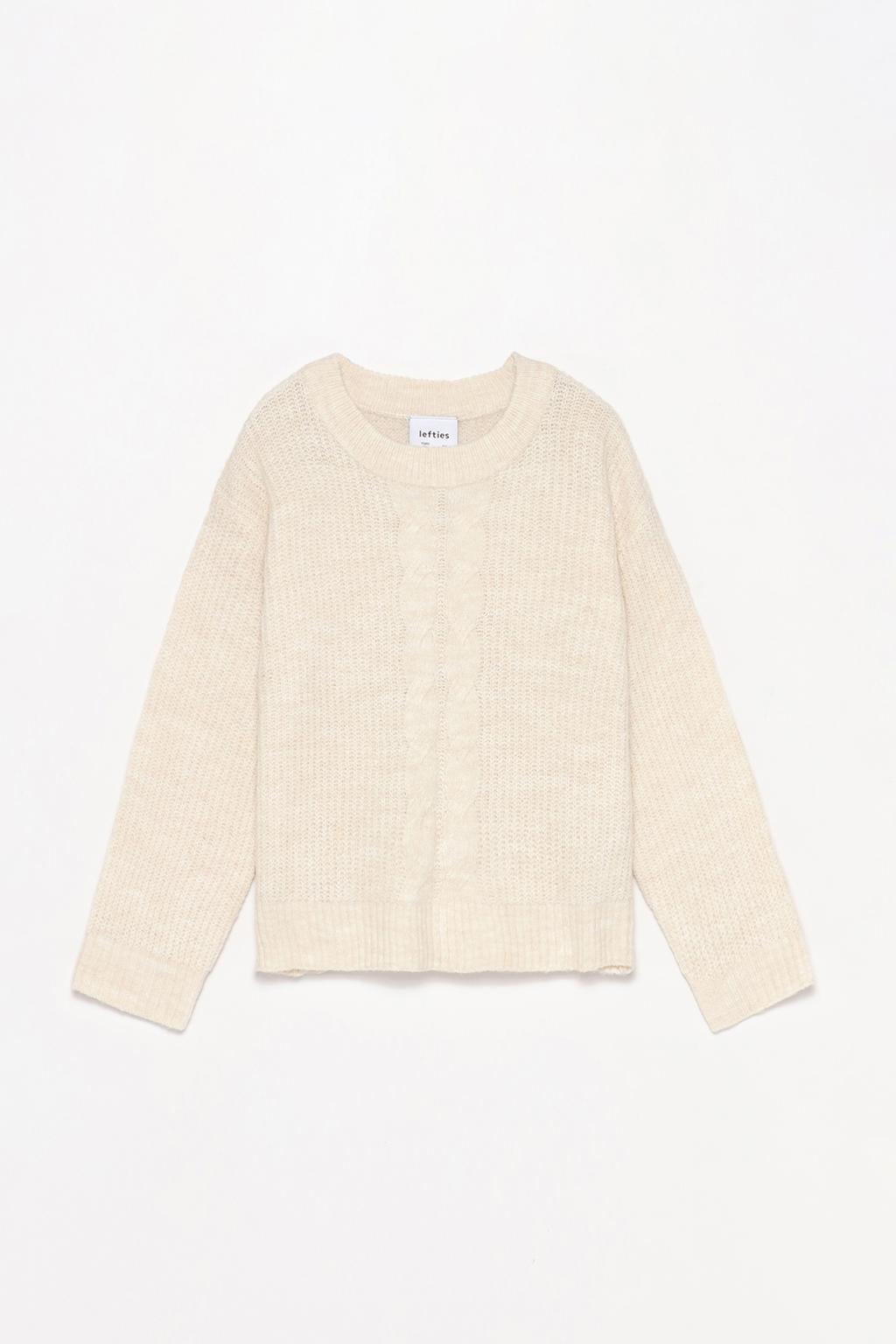 Soft foamy knit sweater