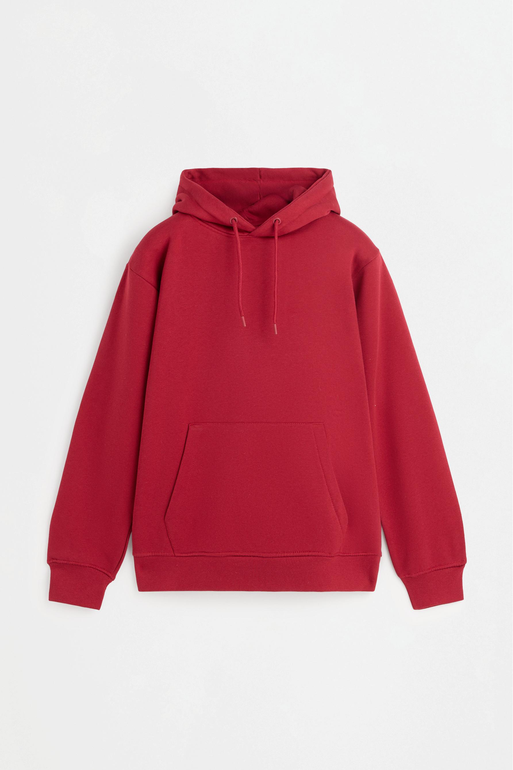 Basic hoodie — DARK PINK