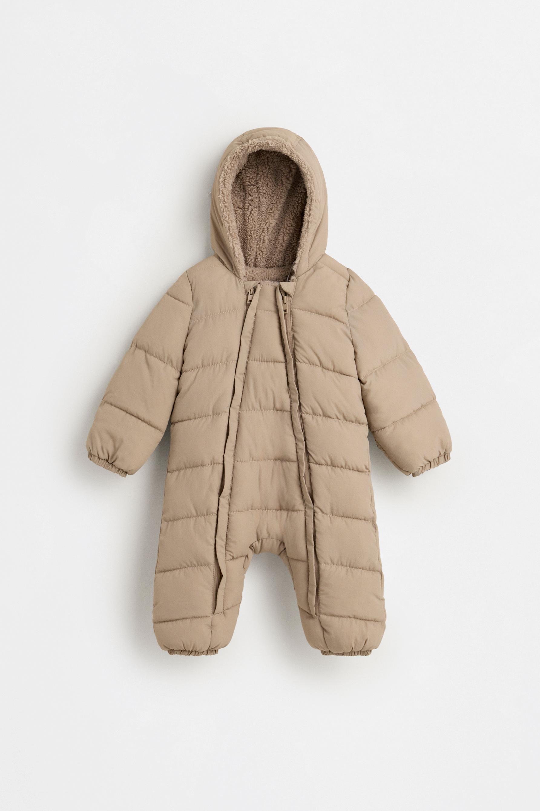 Quilted one-piece suit — MINK