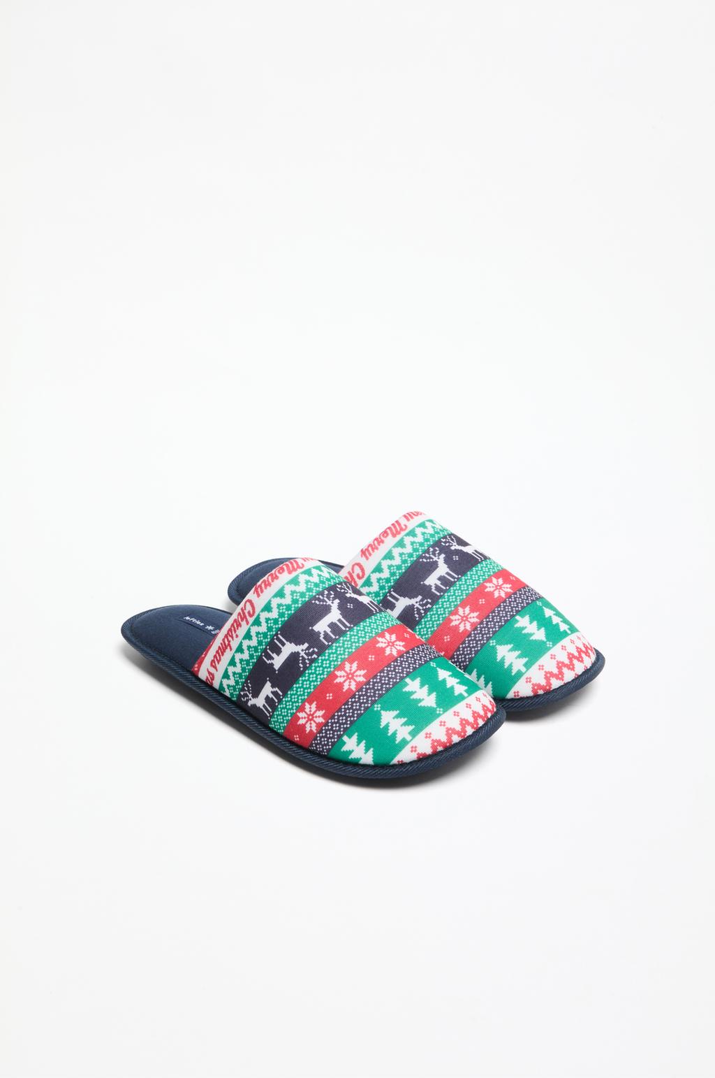 Man | Christmas house slippers