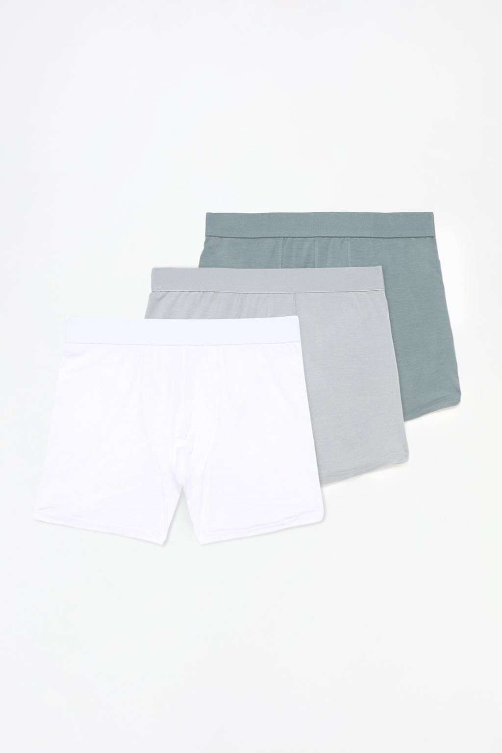 3-pack of long modal boxers