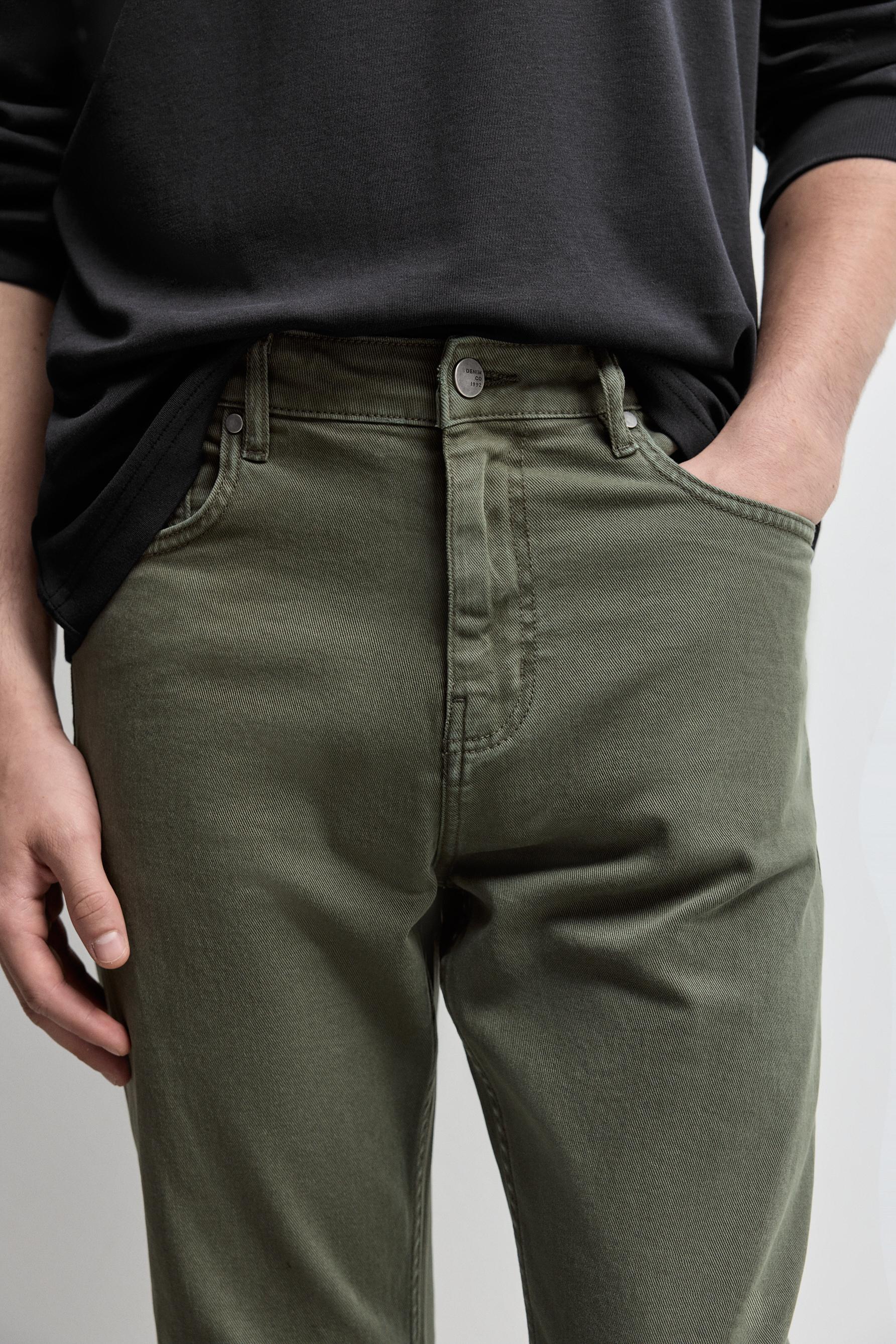 Slim jeans — DARK OLIVE GREEN