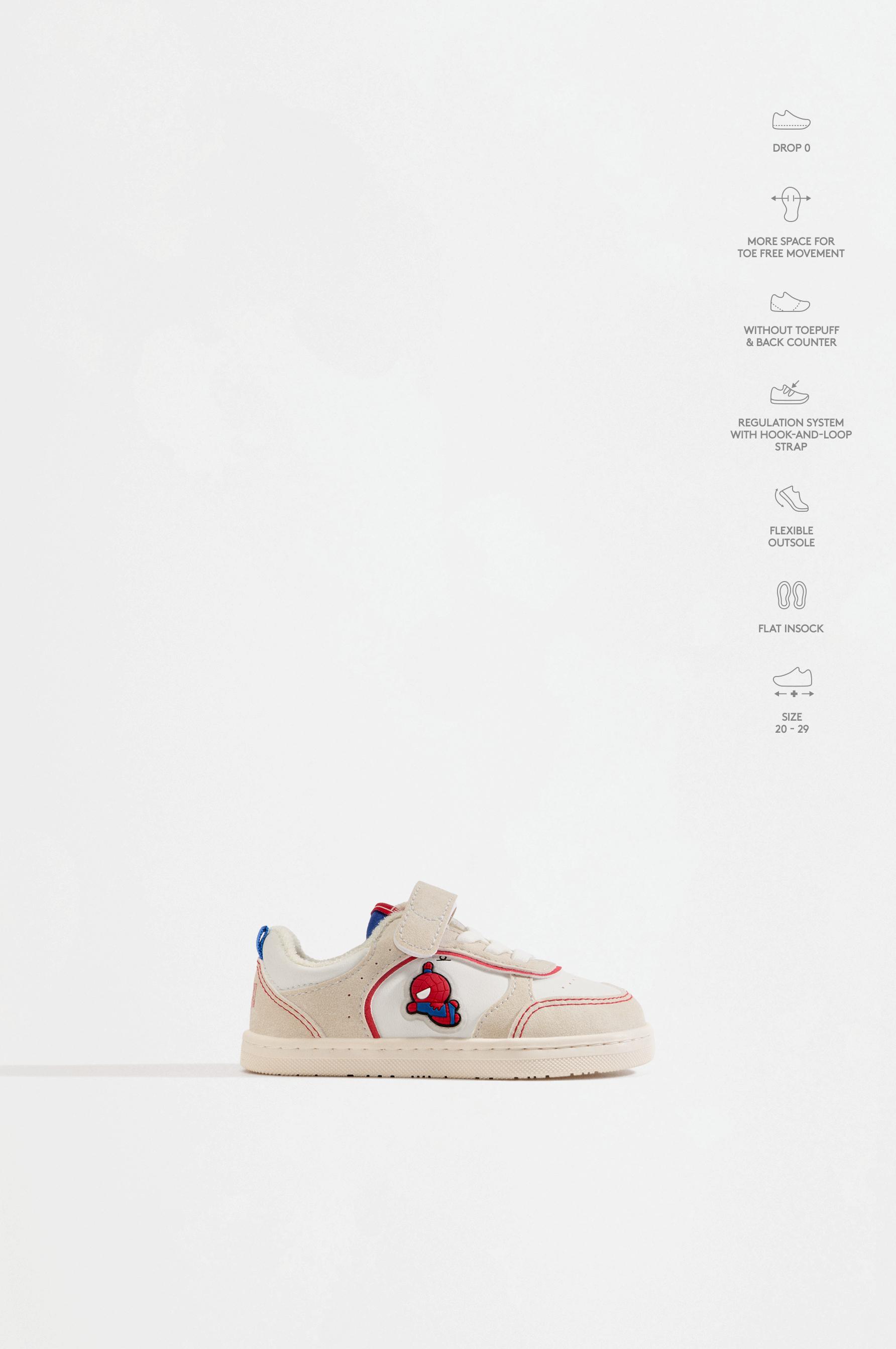 Spidey ©Marvel Barefoot Sneakers — WHITE