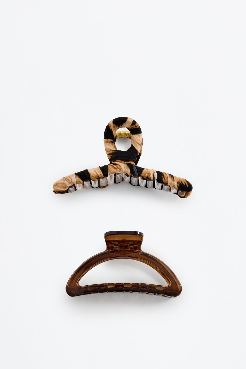 2-pack of assorted hair clips