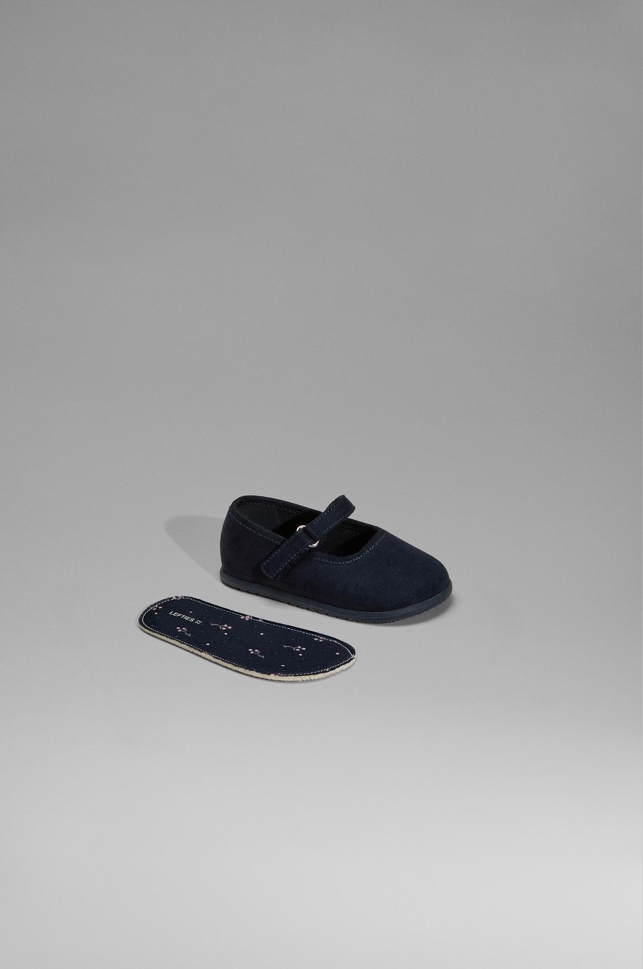 Barefoot Mary Janes — NAVY BLUE