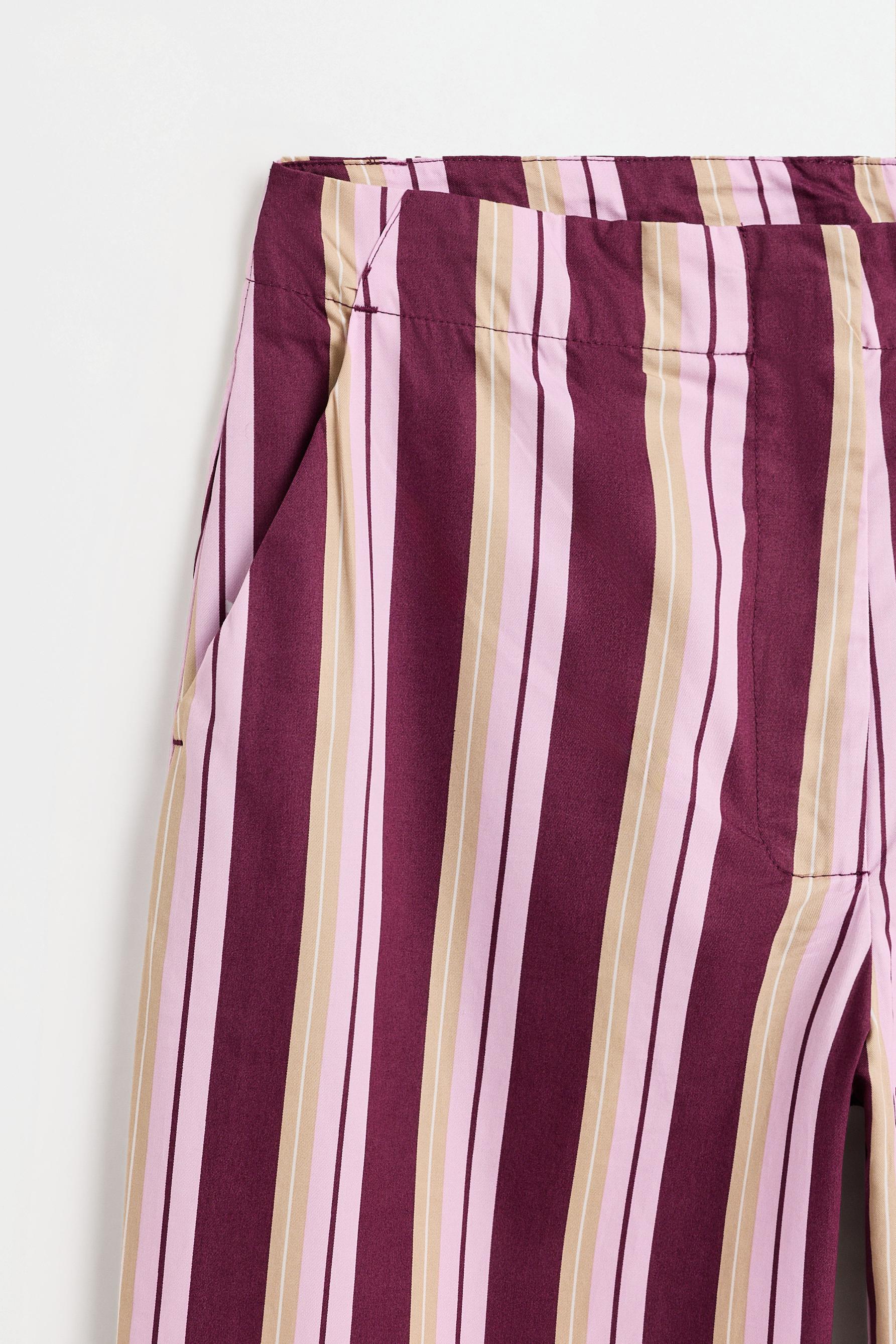 Striped trousers — PINK TONES