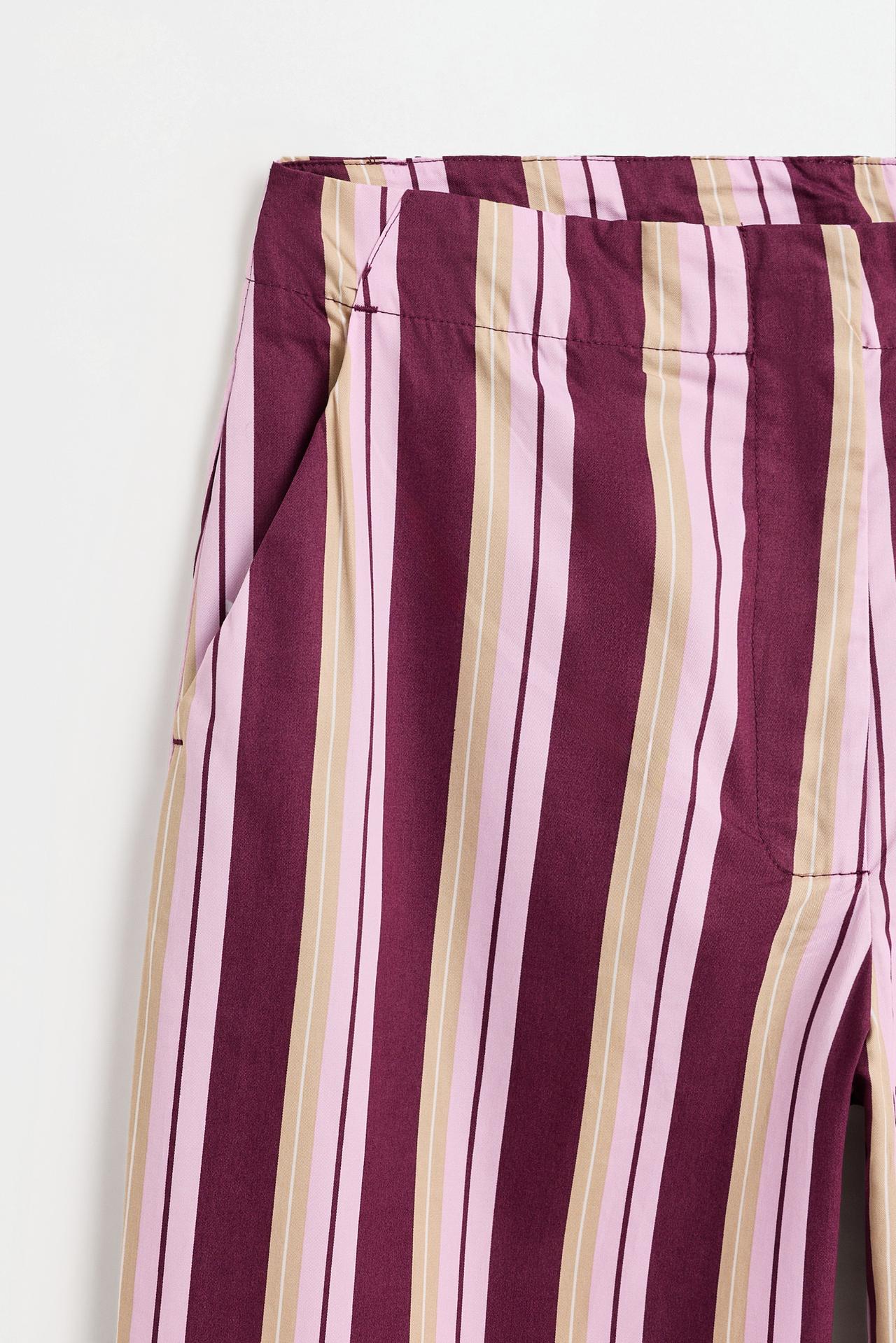 Striped trousers — PINK TONES