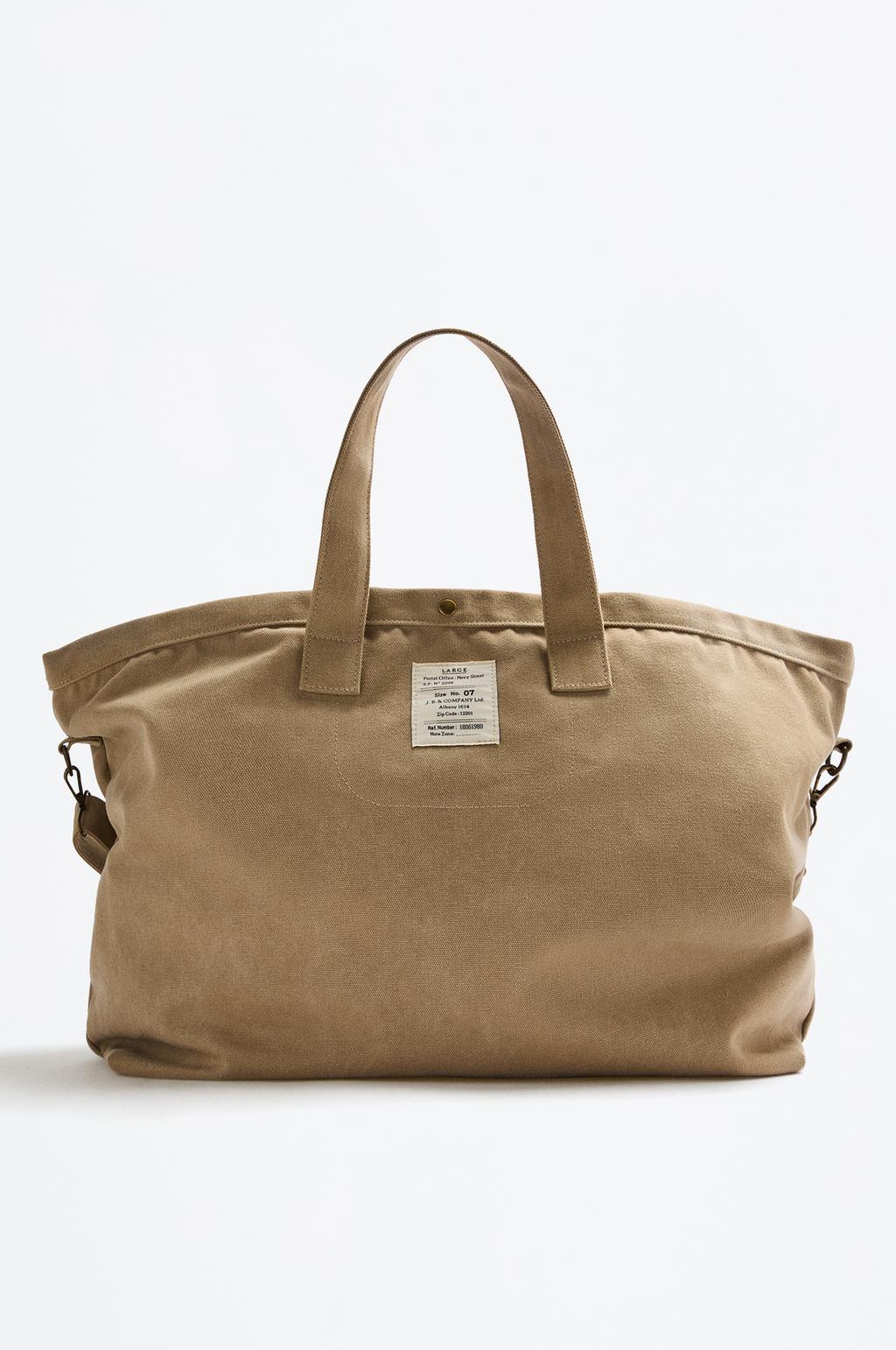 Bolso shopper canvas