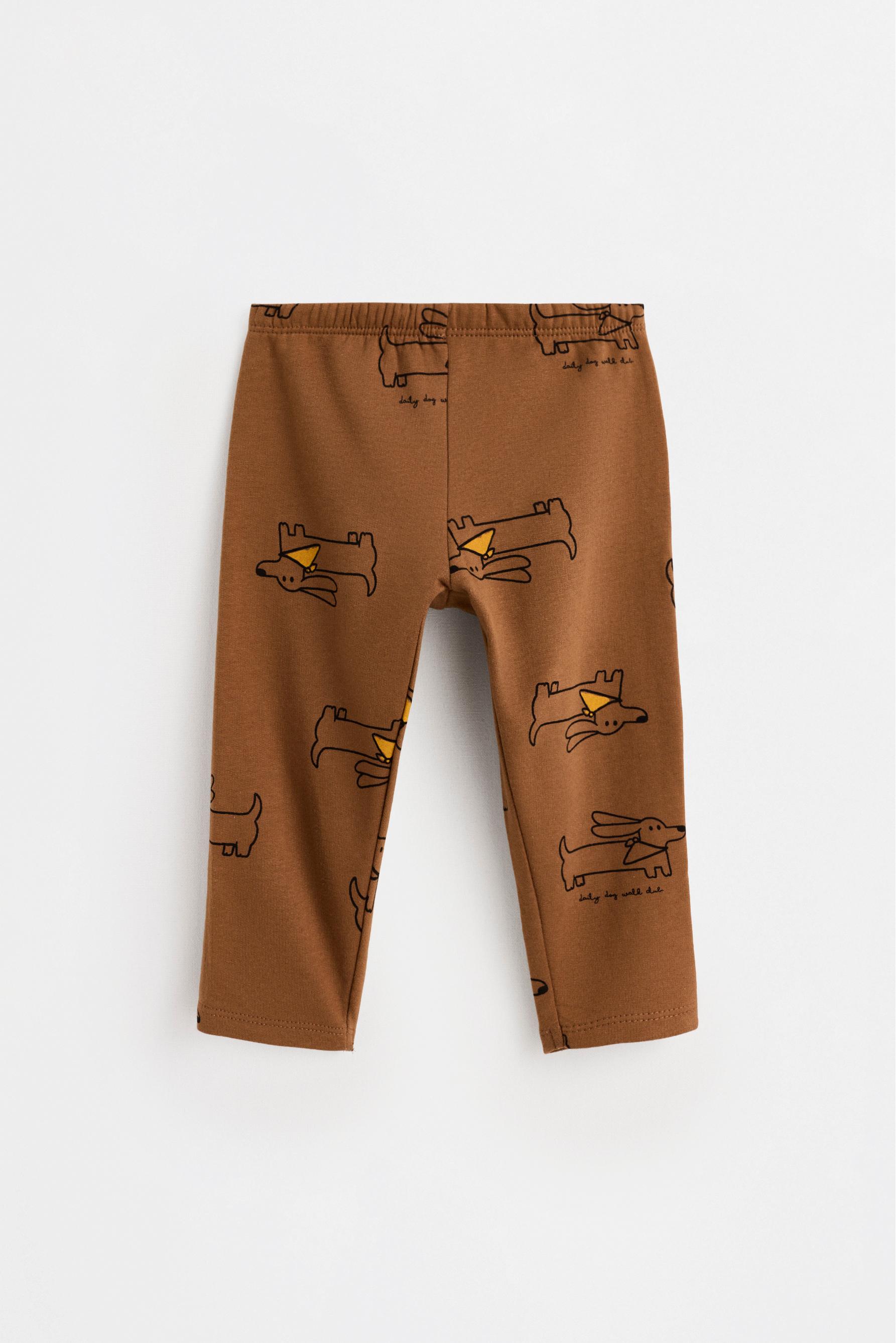 Bear print co-ord — ECRU