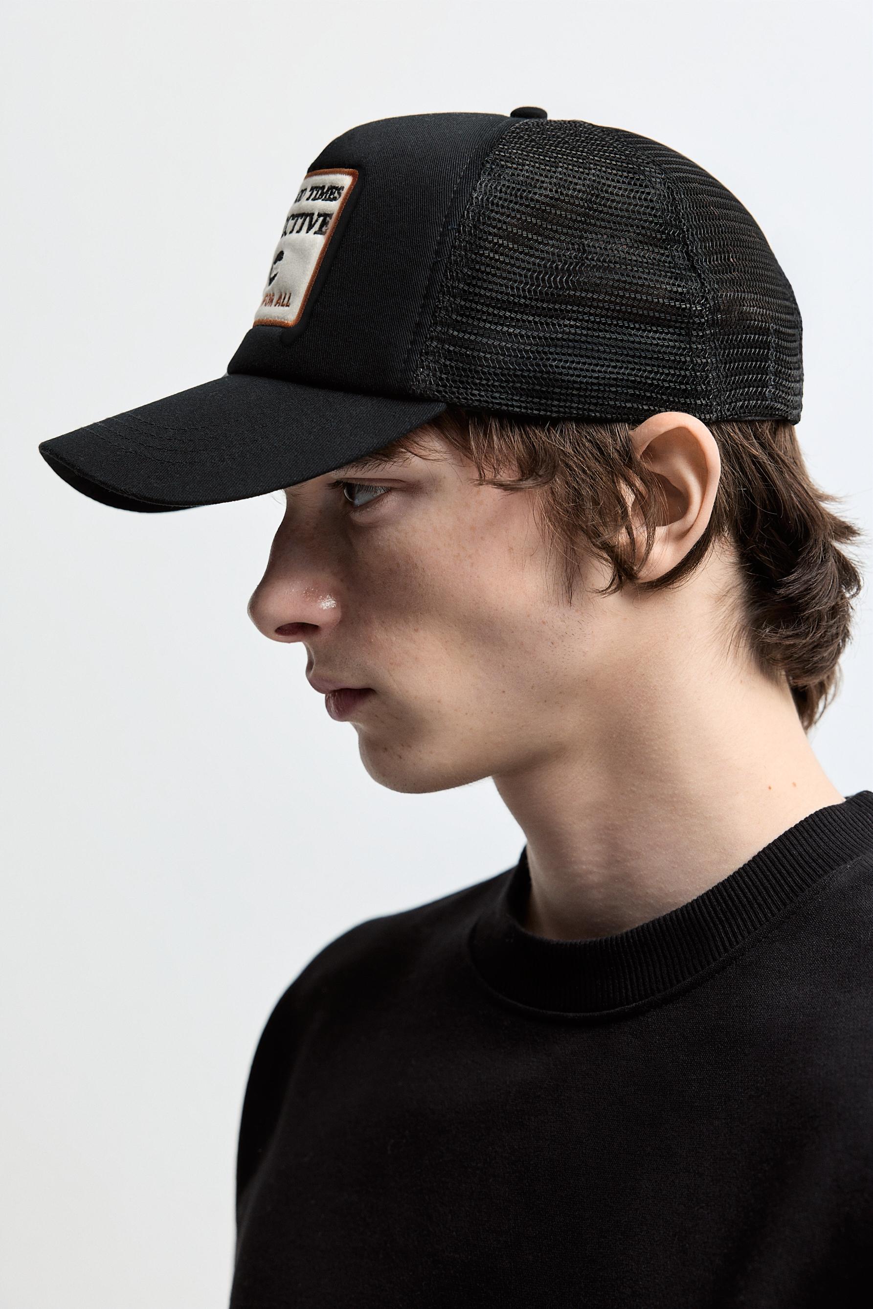 Gorra parche rejilla