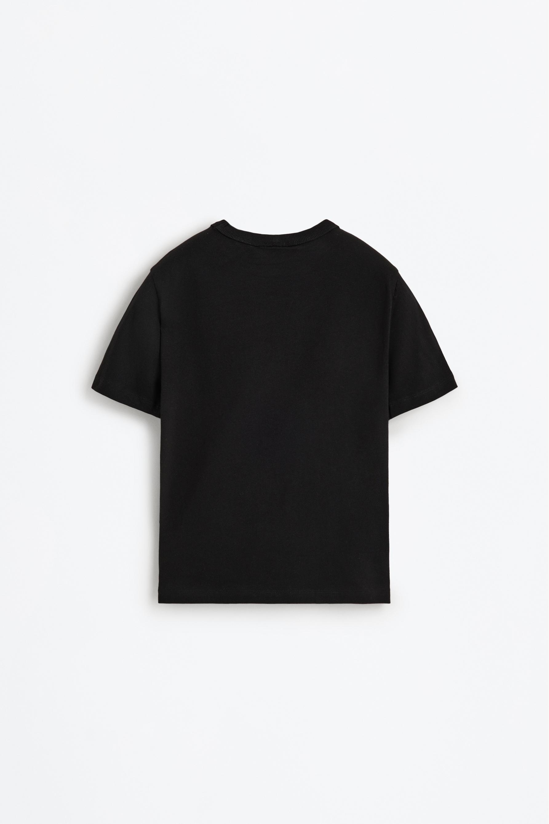 4-pack of plain T-shirts — WHITE
