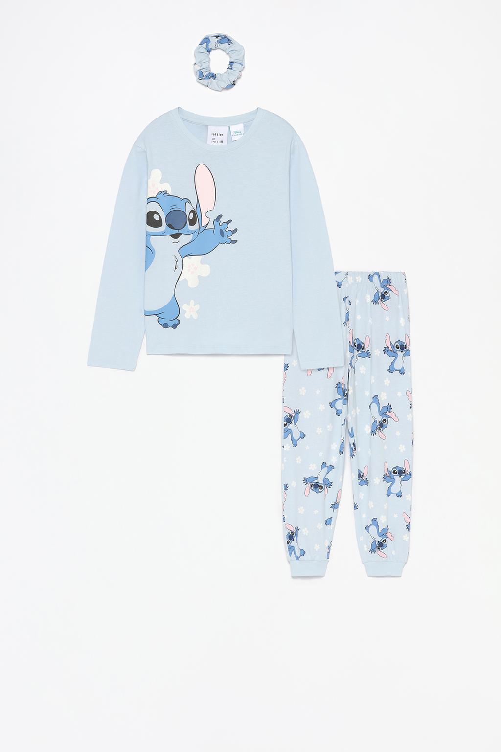 Stitch ©Disney pyjamas and scrunchie set