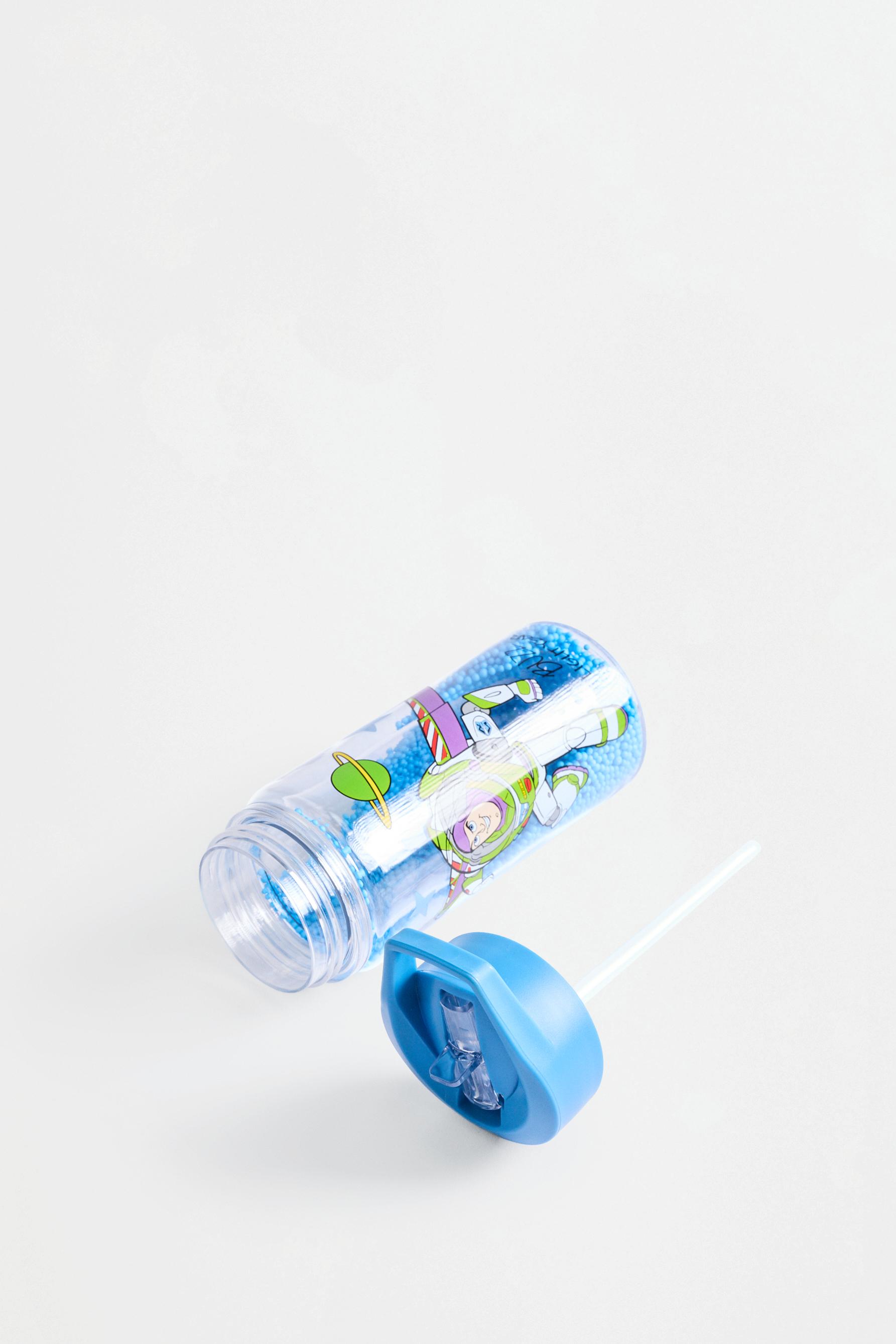 Buzz Lightyear ©Disney 250 ml bottle with beads — SKY BLUE