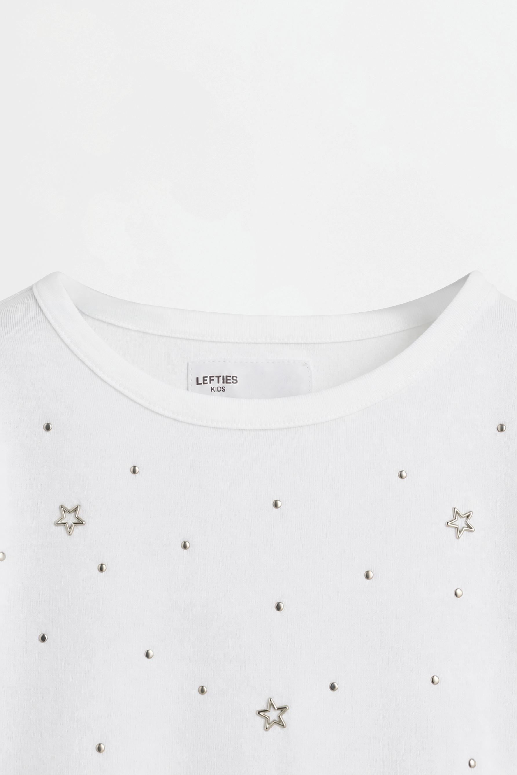 Star stud T-shirt — OFF WHITE