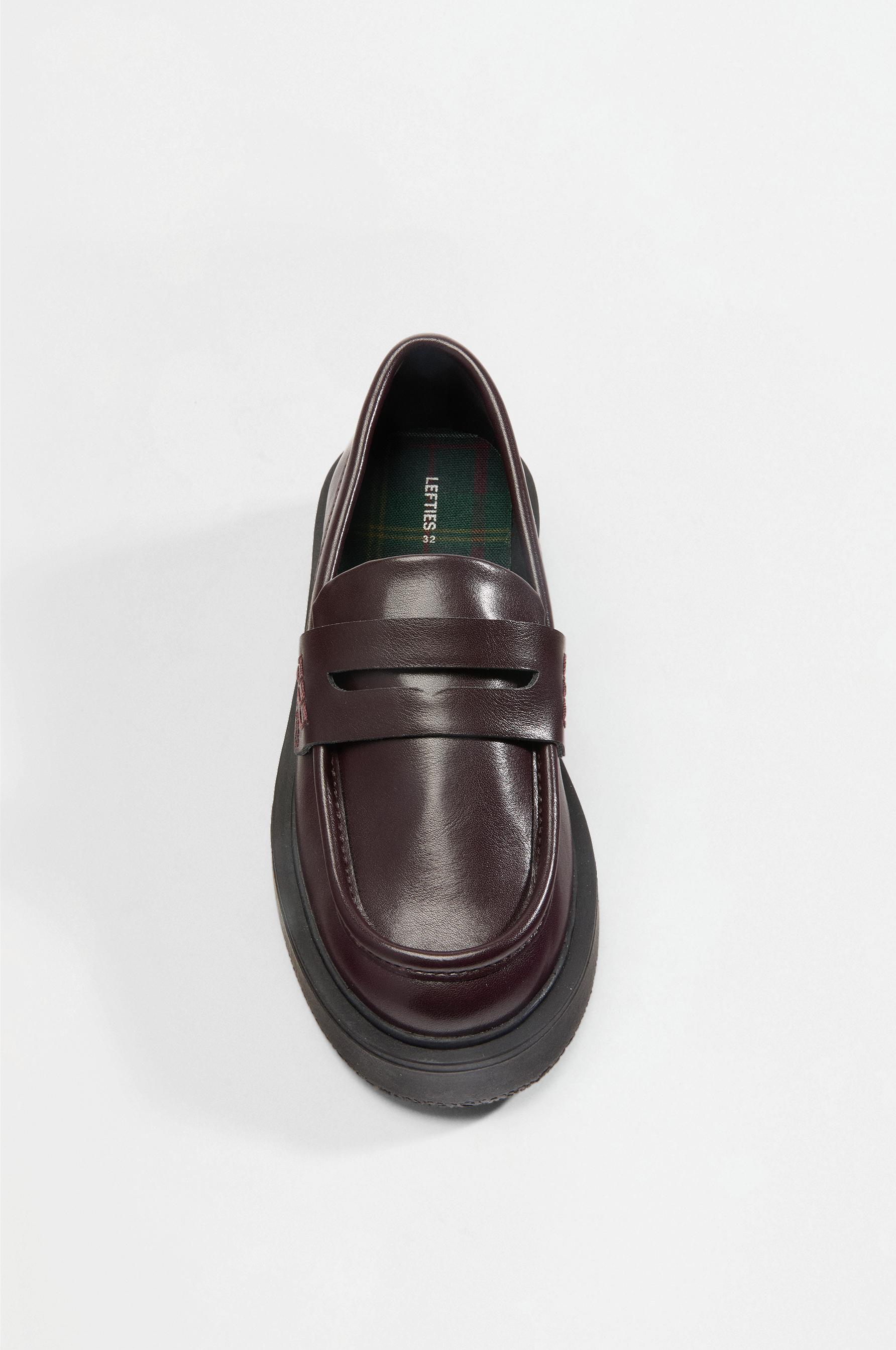 Penny Loafers — BURGUNDY