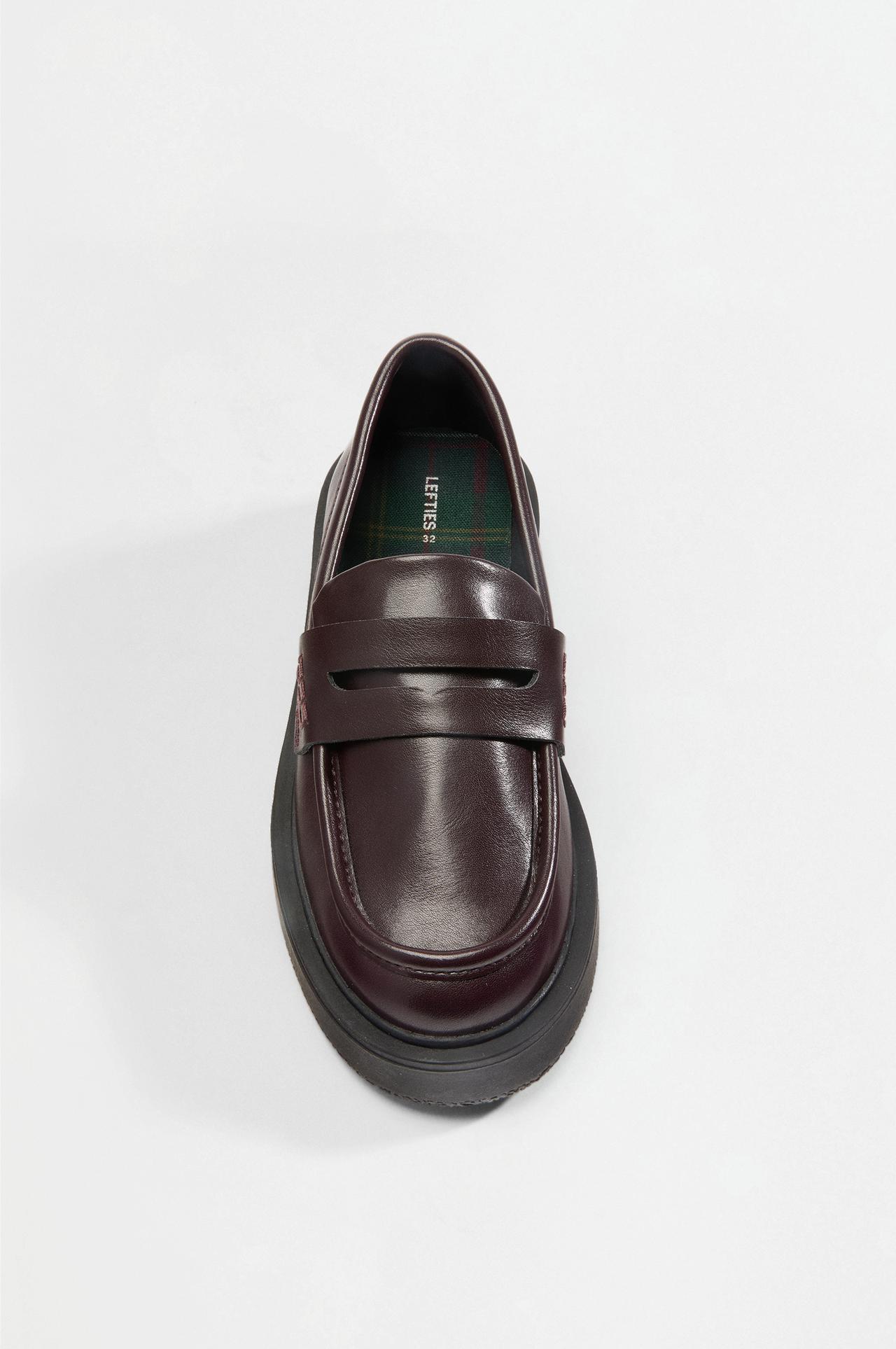 Penny Loafers — BURGUNDY