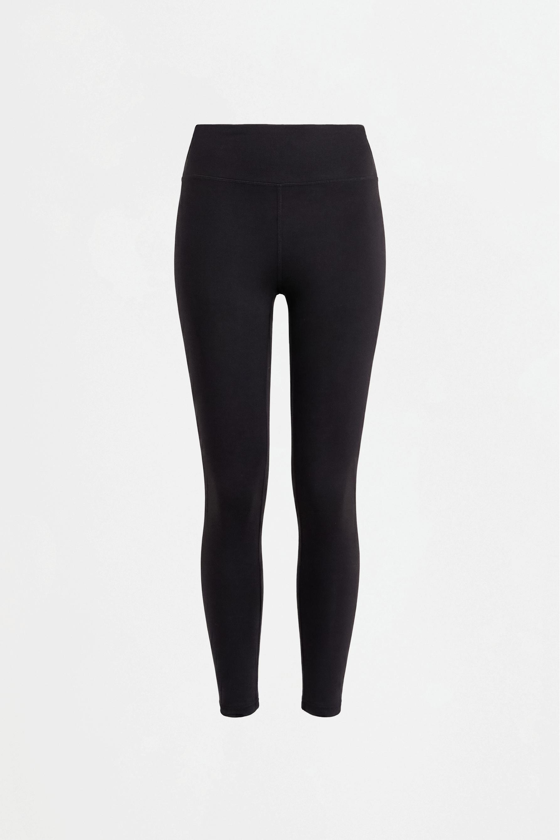 LIGHT WEIGHT thermal leggings (-4ºC to 9ºC) — BLACK