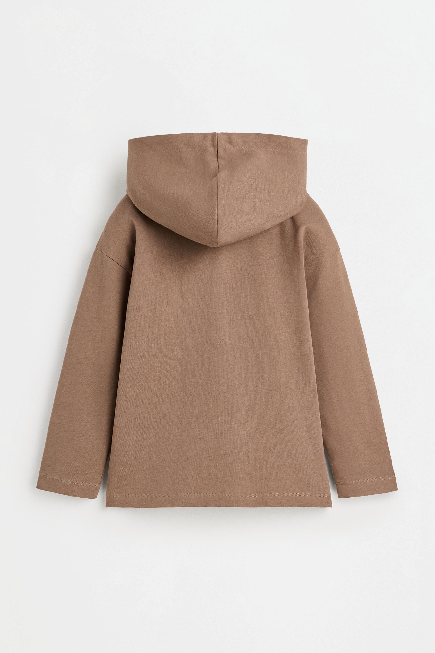 Heavyweight hooded T-shirt — MINK