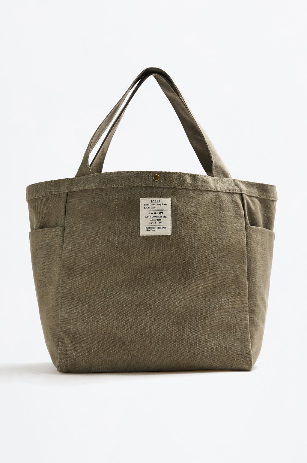 Bolso shopper canvas