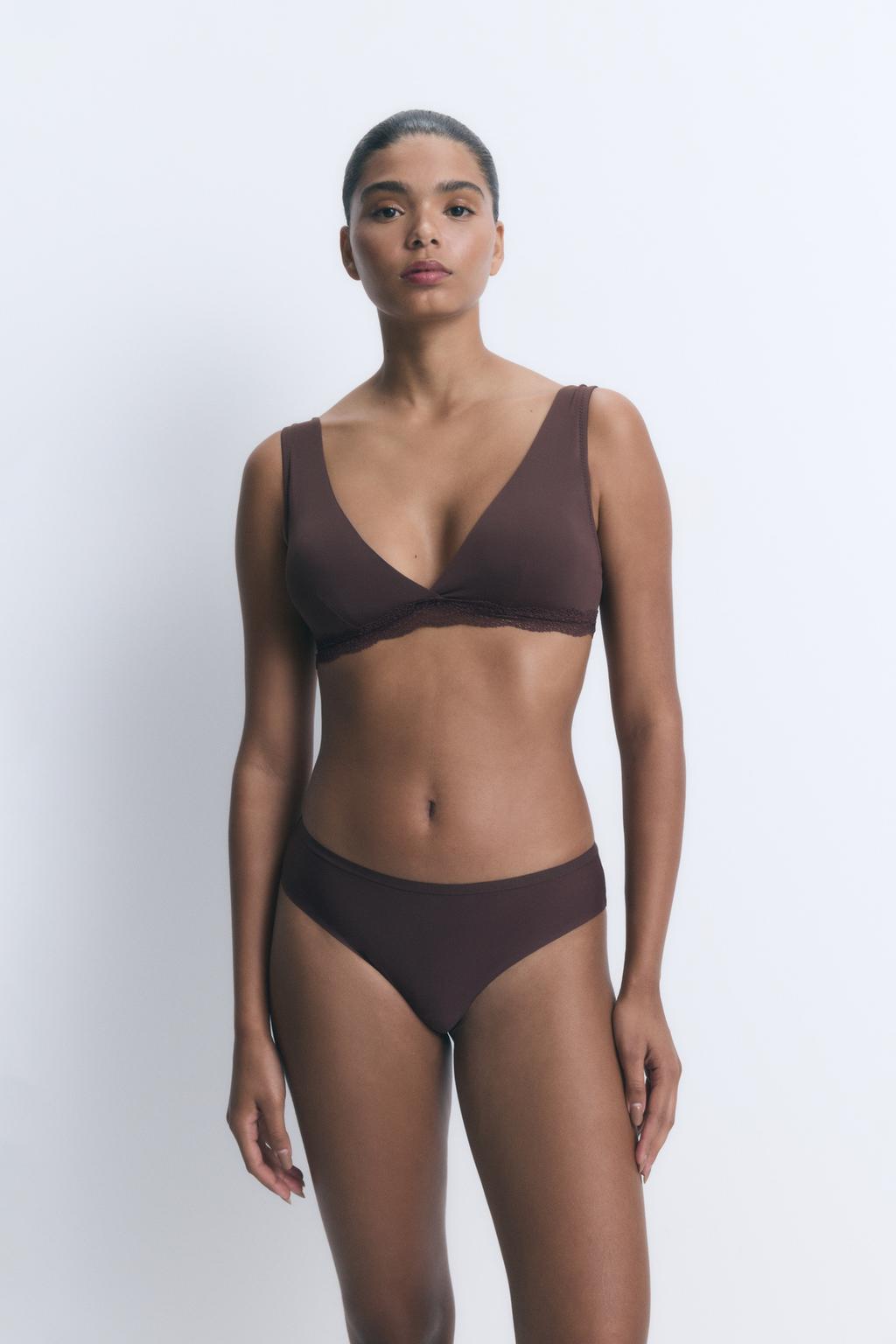 2-pack of microfibre bra tops