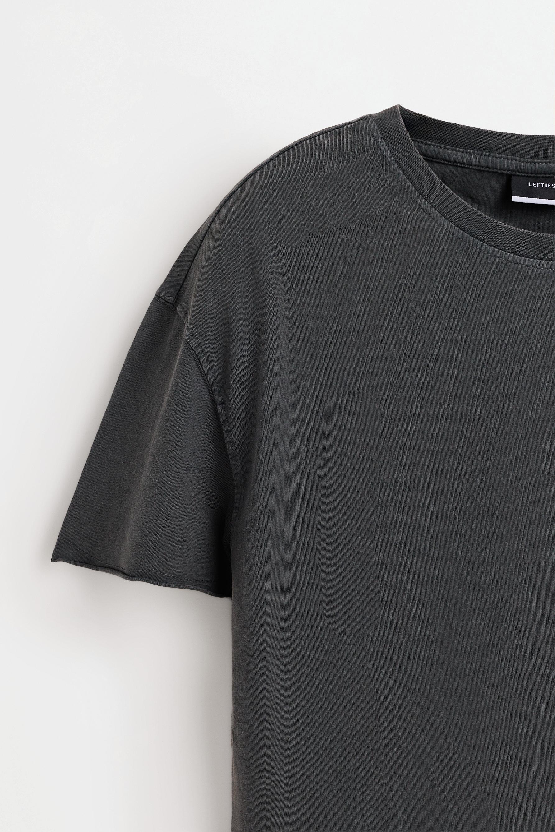 Frayed hem T-shirt — LEAD