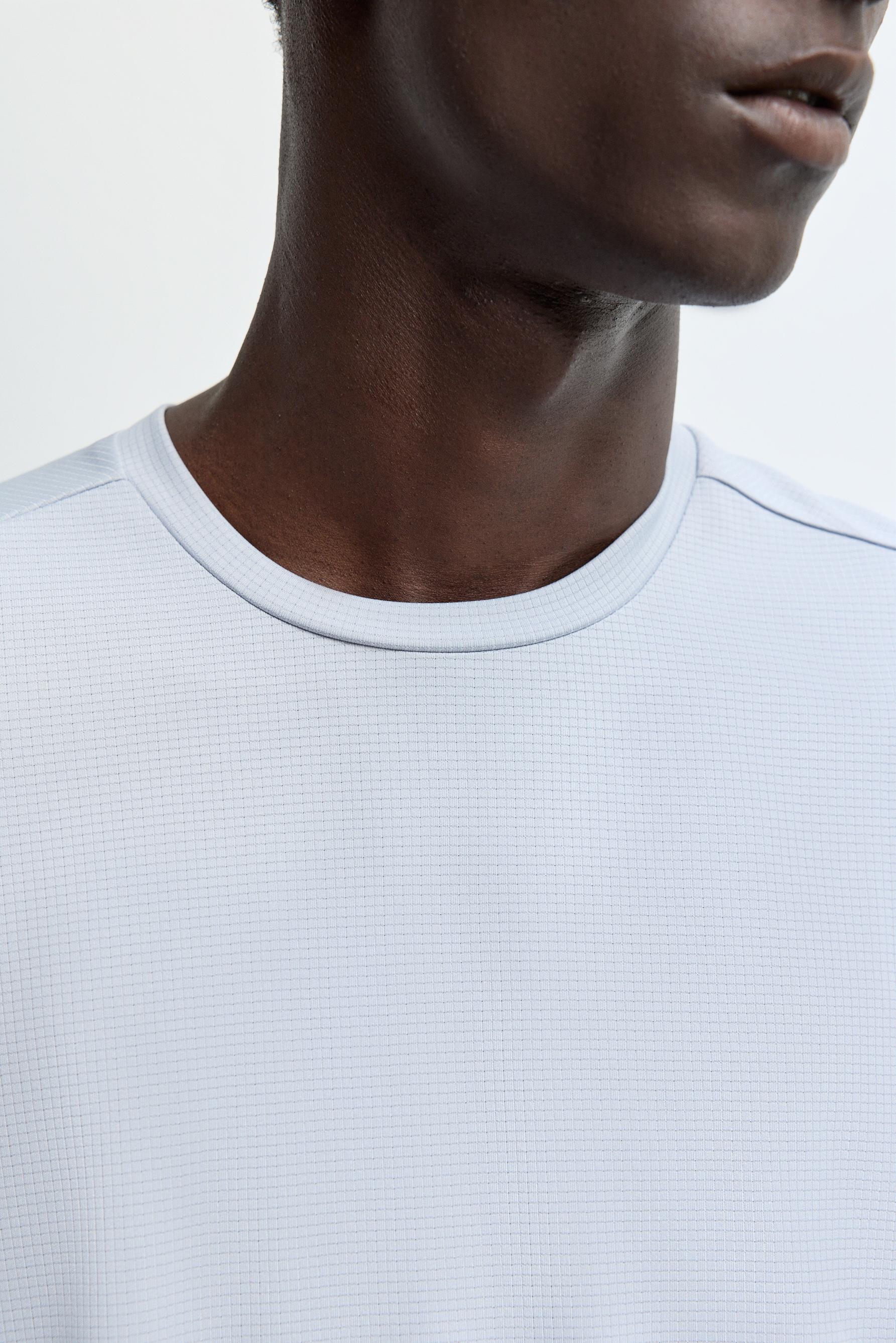 Sports T-shirt — DARK GREY MARL