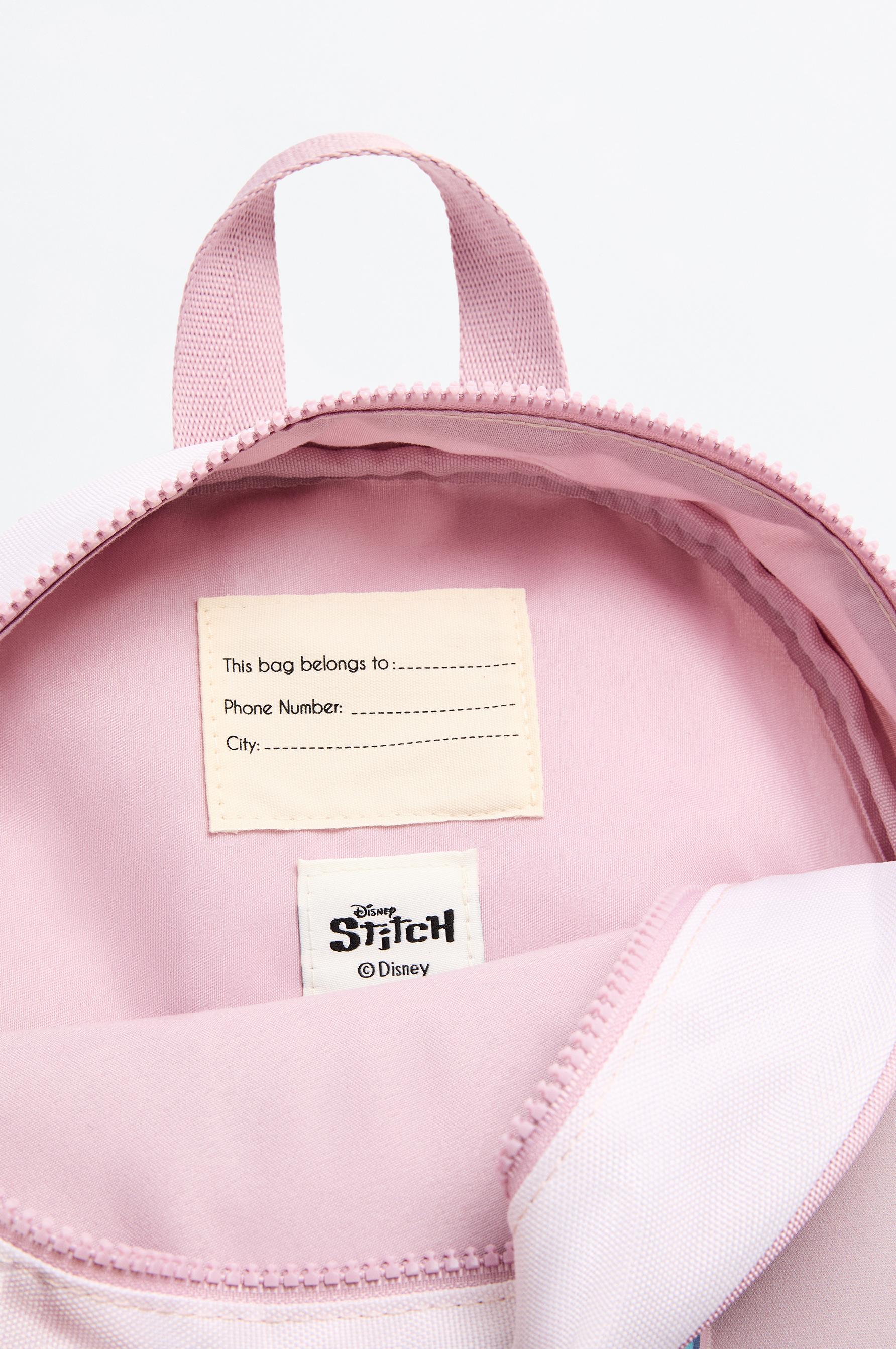 Lilo & Stitch ©Disney embossed school backpack — PINK
