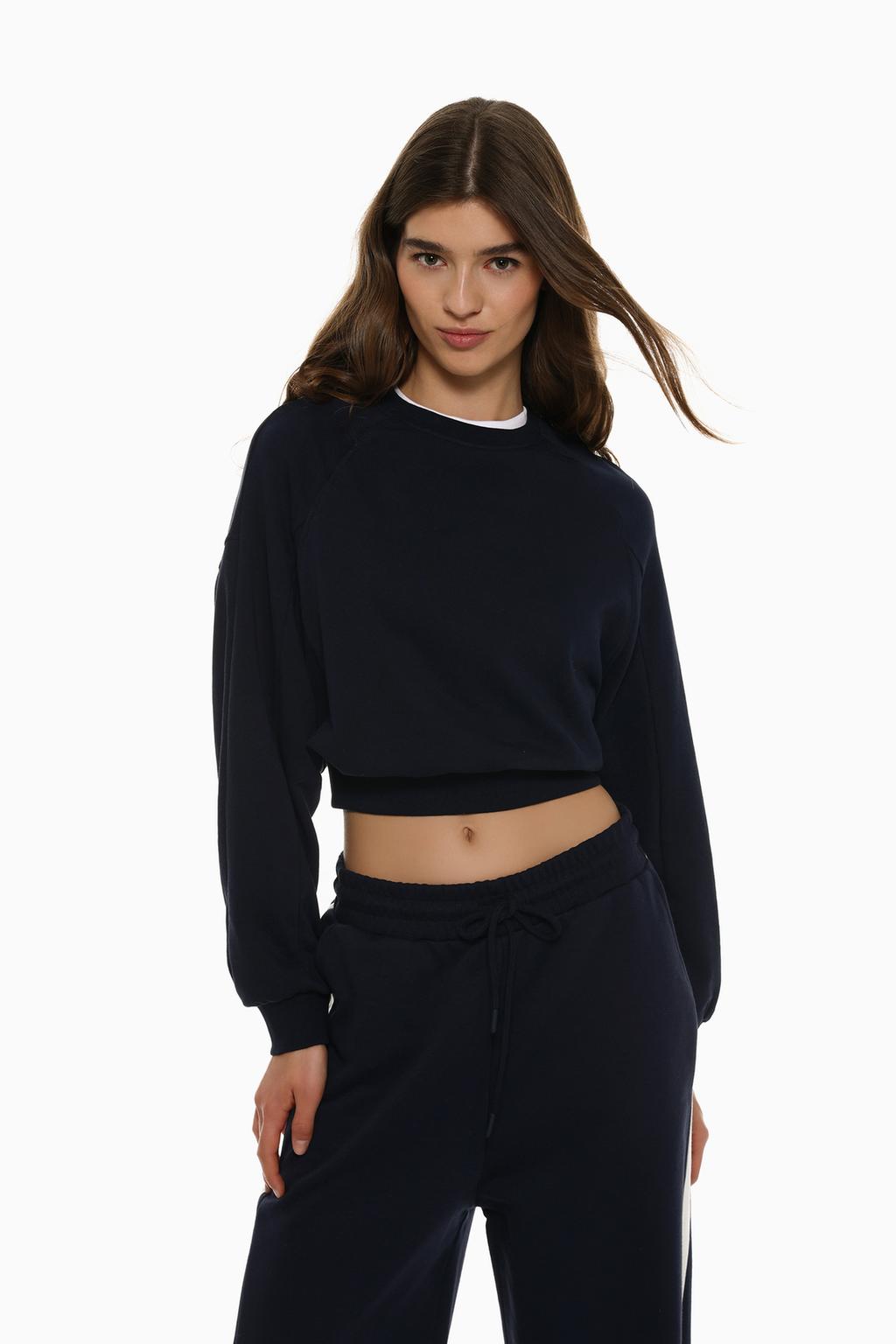 Cropped sweatshirt