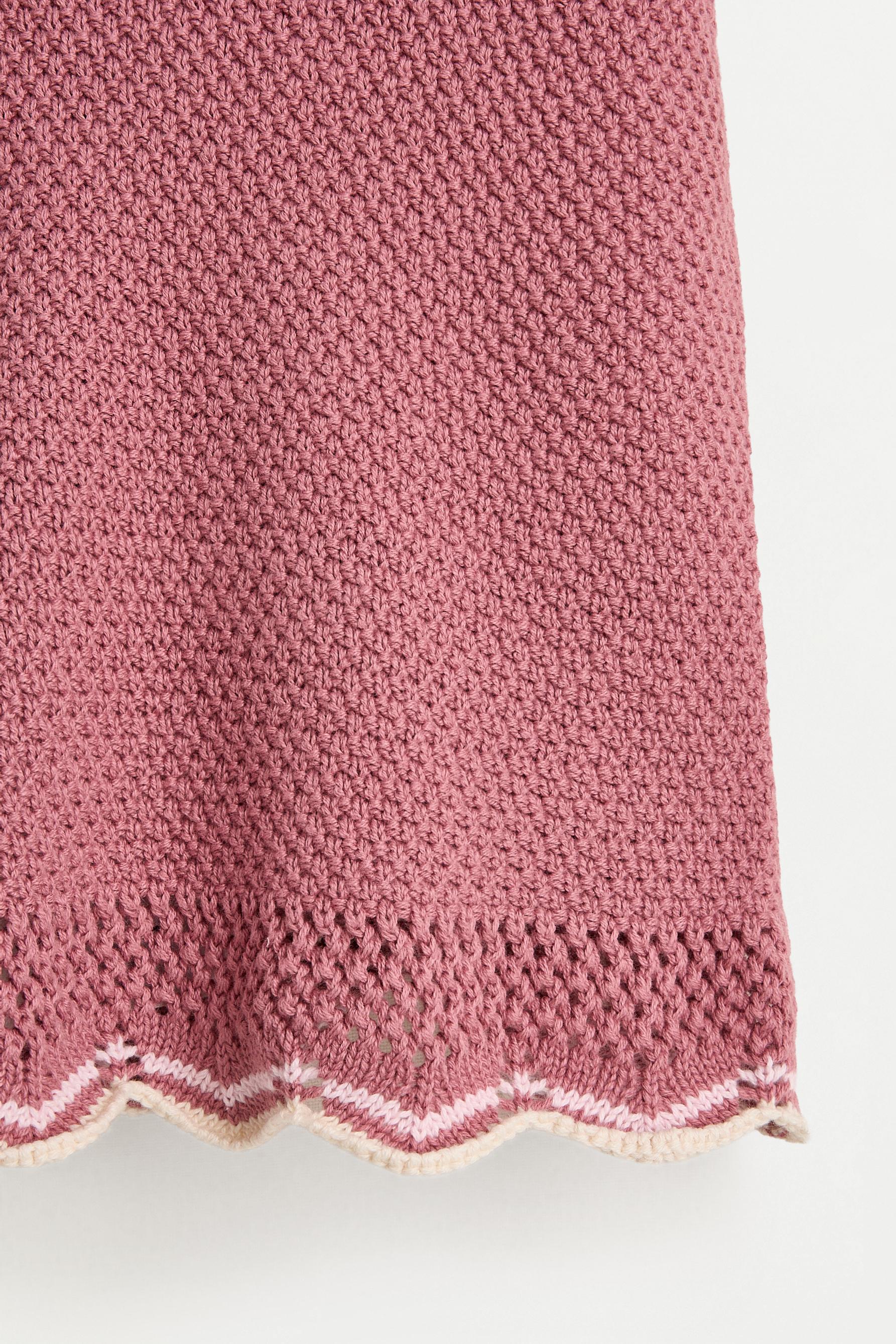 Knit shorts — PINK