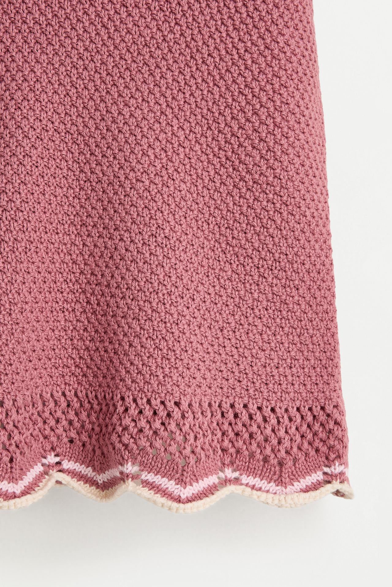 Knit shorts — PINK